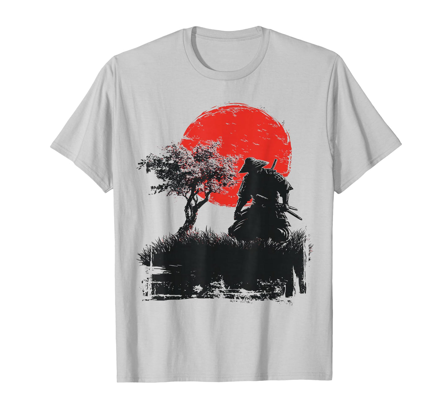 Japan Samurai Vintage Fighter Retro T-Shirt