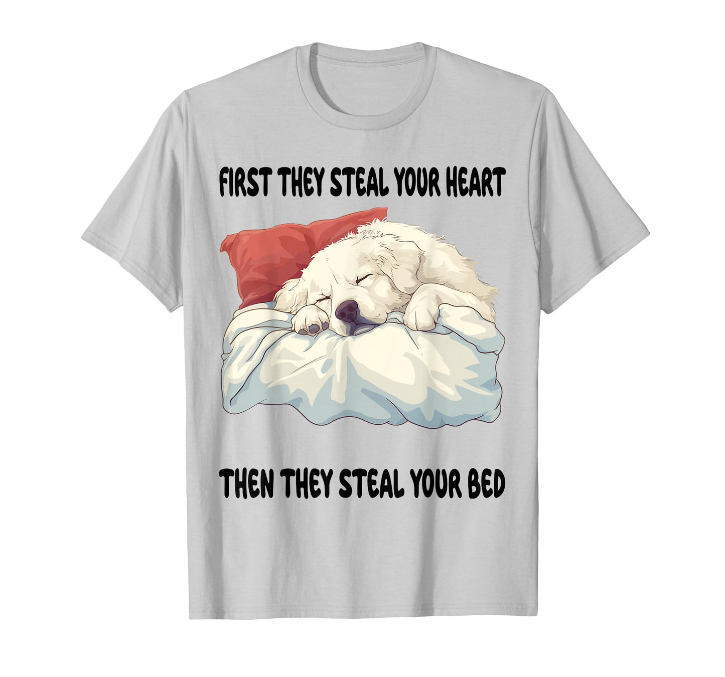 Great Pyrenees Sleeping Pajamas Nightgown T-Shirt
