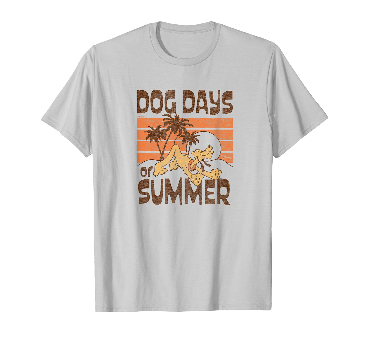 Disney - Dog Days of Summer Pluto Men Women Girls Kids T-Shirt