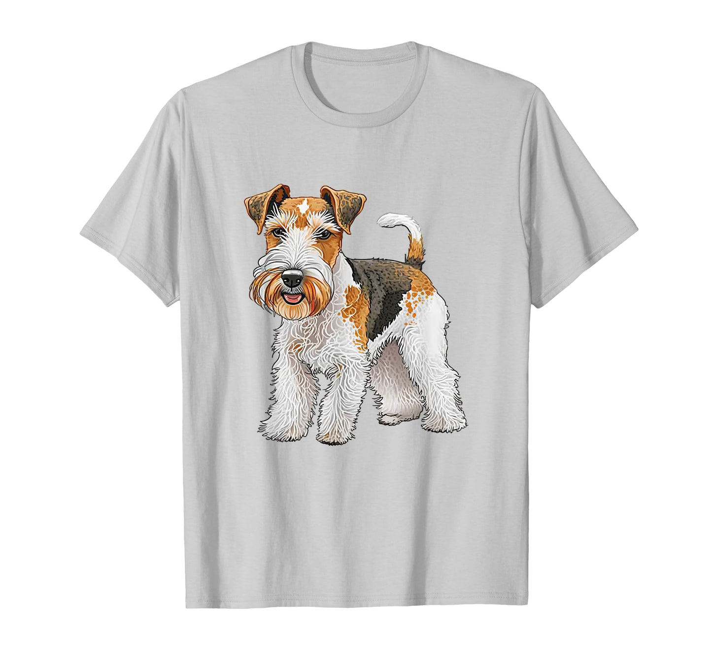 Cute Wire Fox Terrier Dog Lover T-Shirt