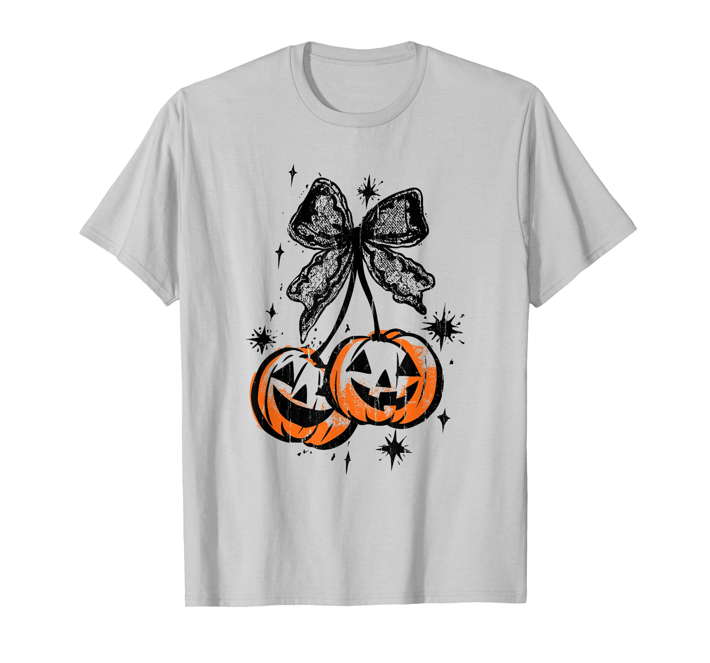 Cherries Pumpkin, Pumpkin Season, Cherries Pumpkin Halloween T-Shirt