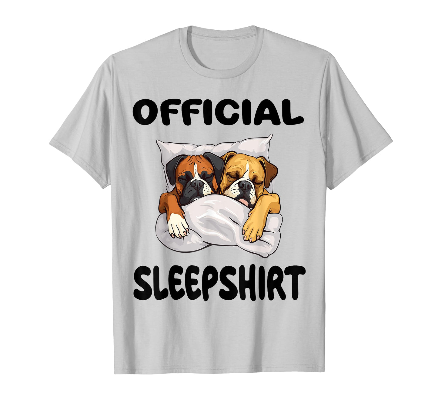 Boxer Dog Official Sleepshirt Pajamas Nightgown Men Women Kids T-Shirt