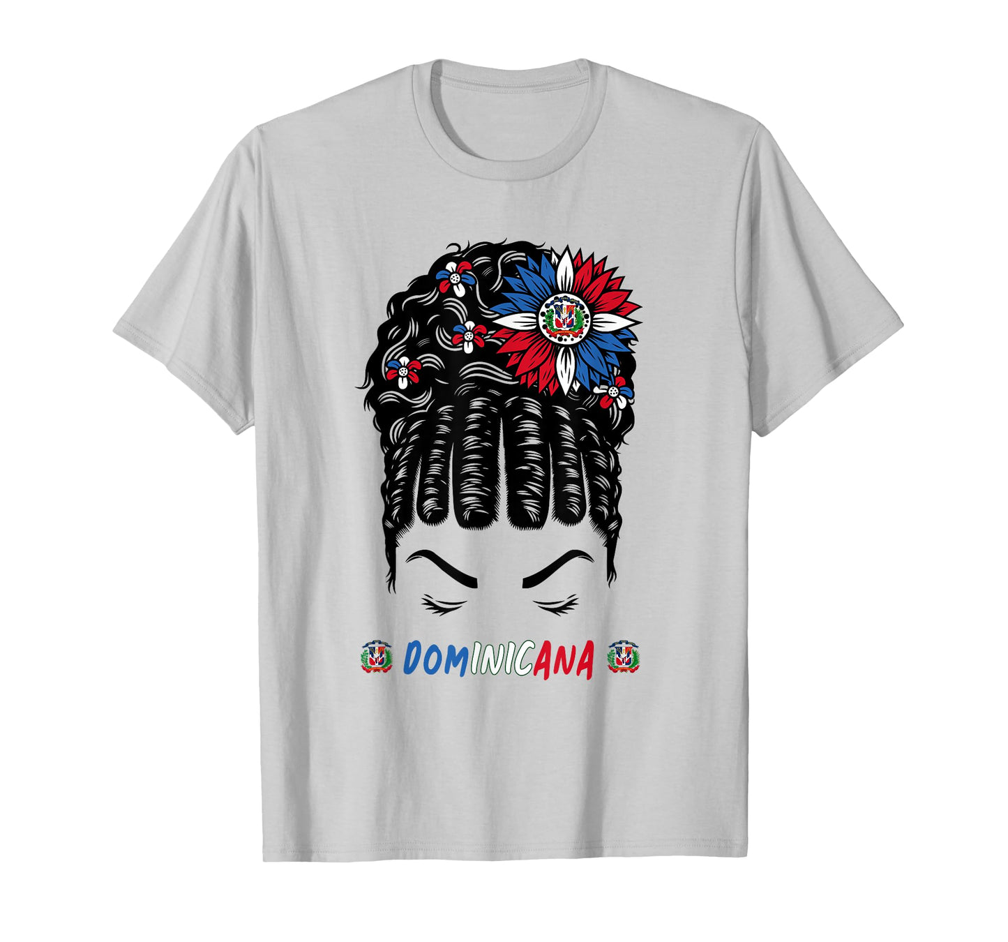Dominican Outfit For Girls & Dominican Republic Flag T-Shirt
