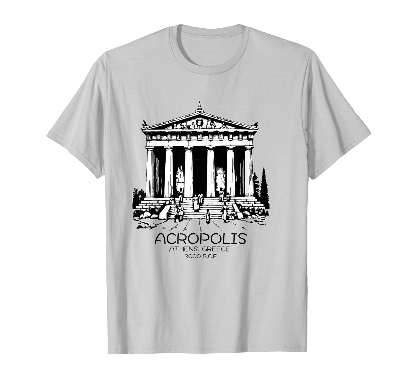 Souvenir from Acropolis Athens Greece Greek Parthenon T-Shirt