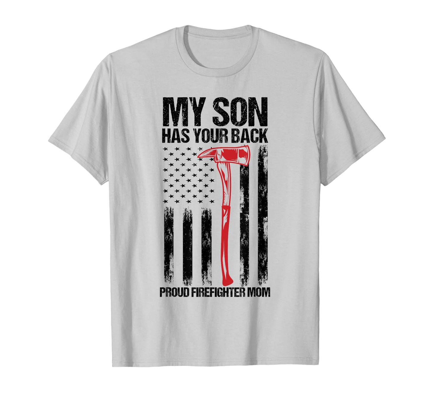 Firefighter Mom Gift Fire Department T-Shirt