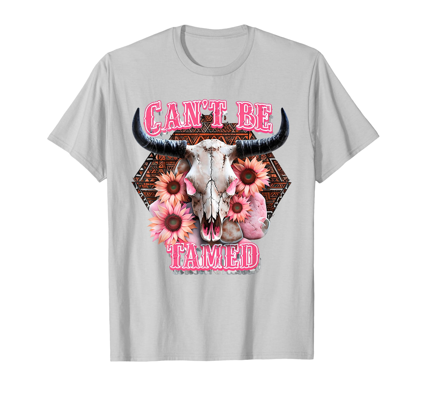 Can't Be Tamed Coquette Western Country Graphic Cowgirl T-Shirt