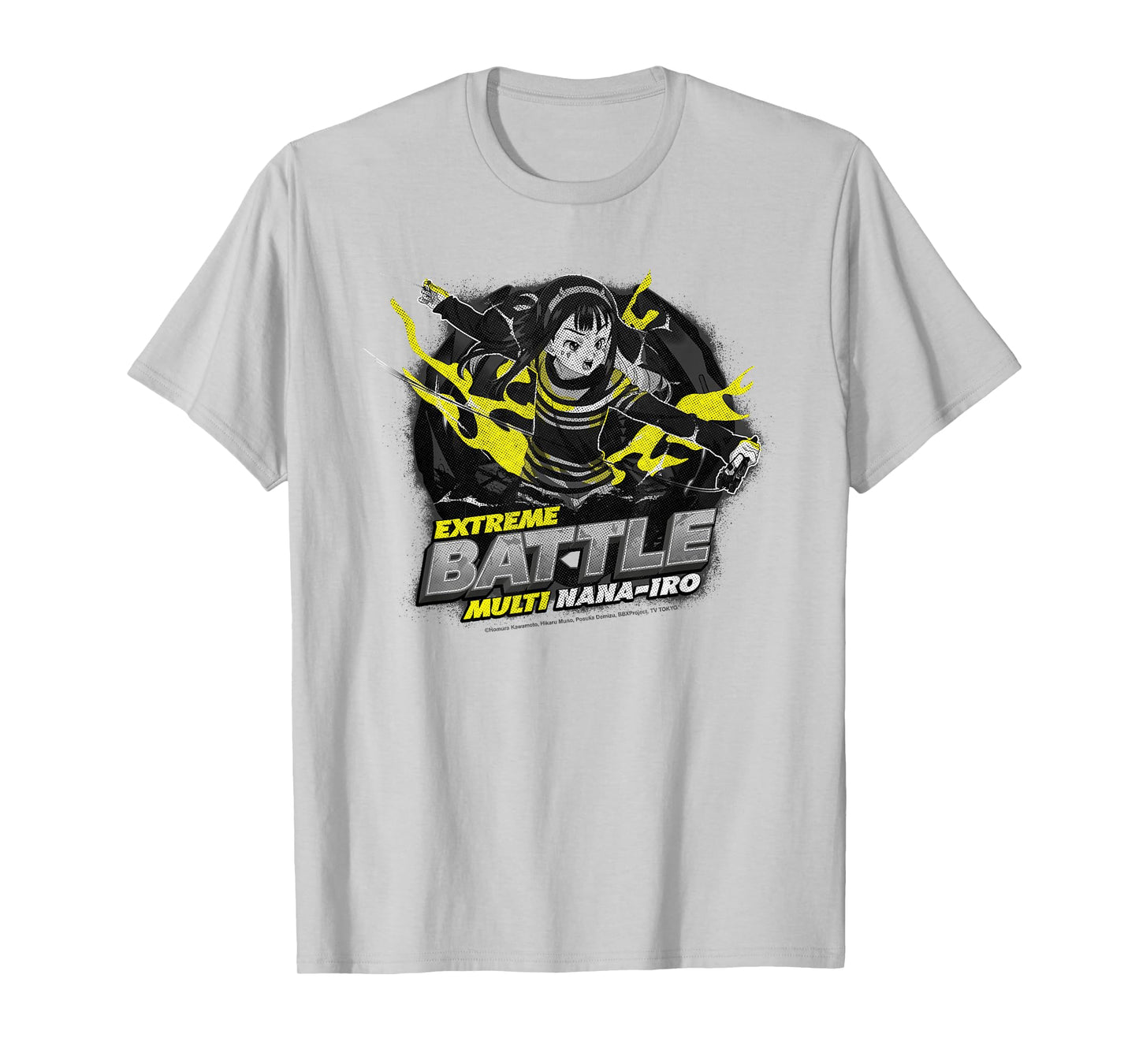 Beyblade X Extreme Battle Multi Nana-IRO Manga T-Shirt