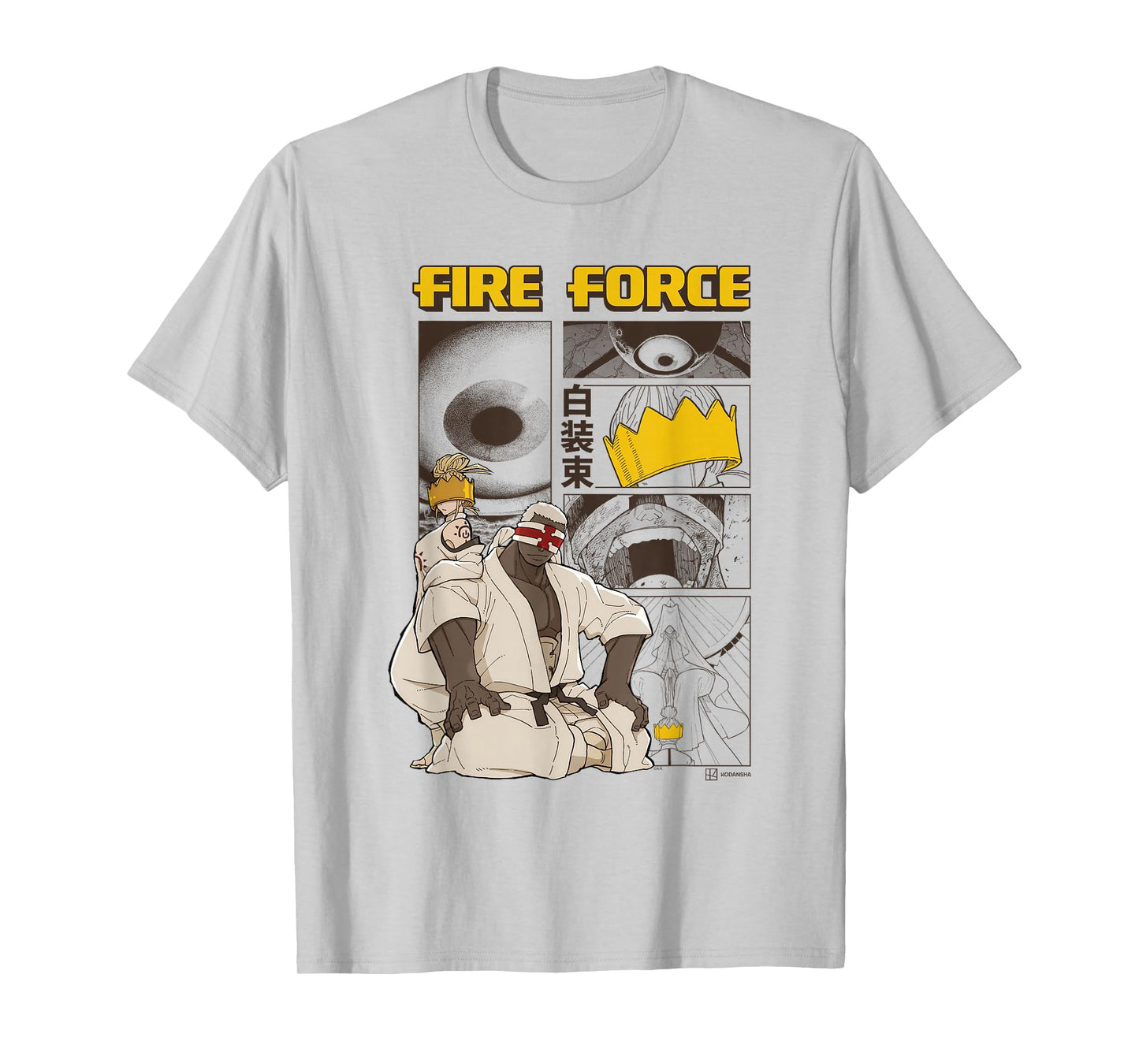 Ripple Junction x Fire Force Haumea and Charon Manga Scene T-Shirt