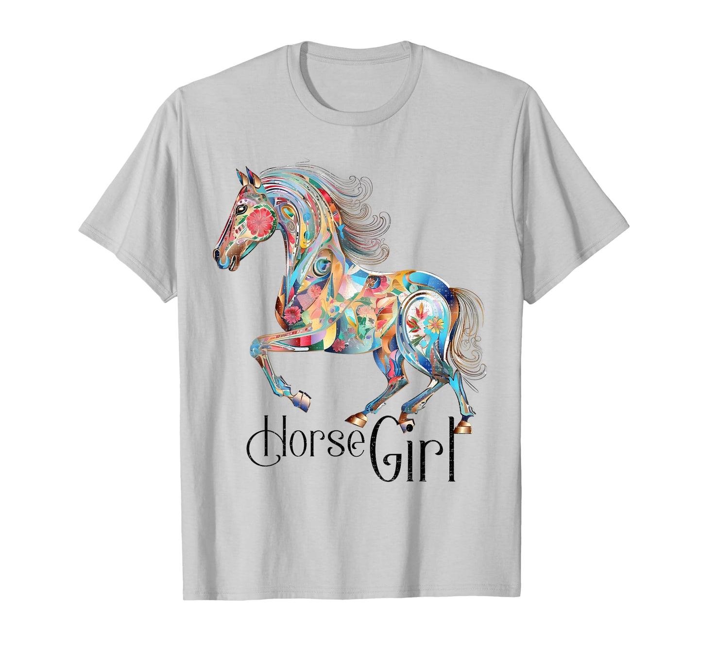 Horse Girl - Just A Girl Who Loves Horses, Horseback Riding T-Shirt