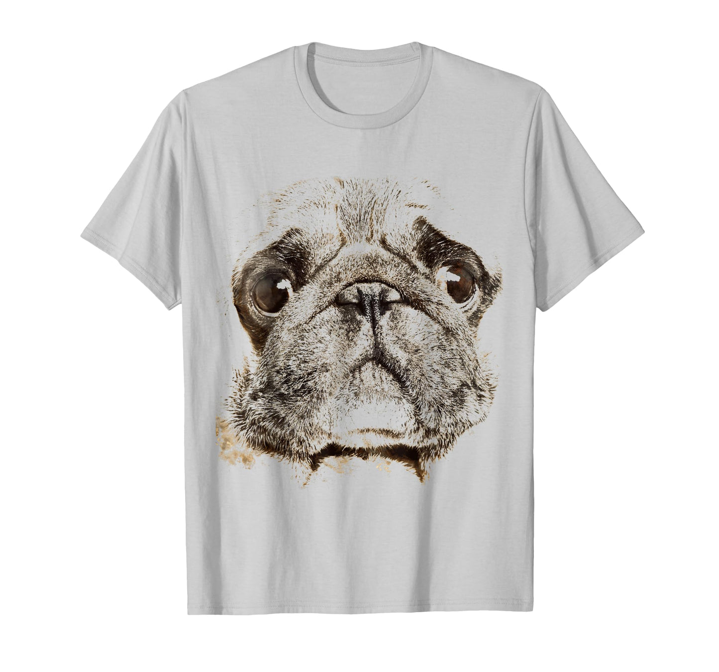 Pug Dog Animal Faces Men Women Girls Kids T-Shirt