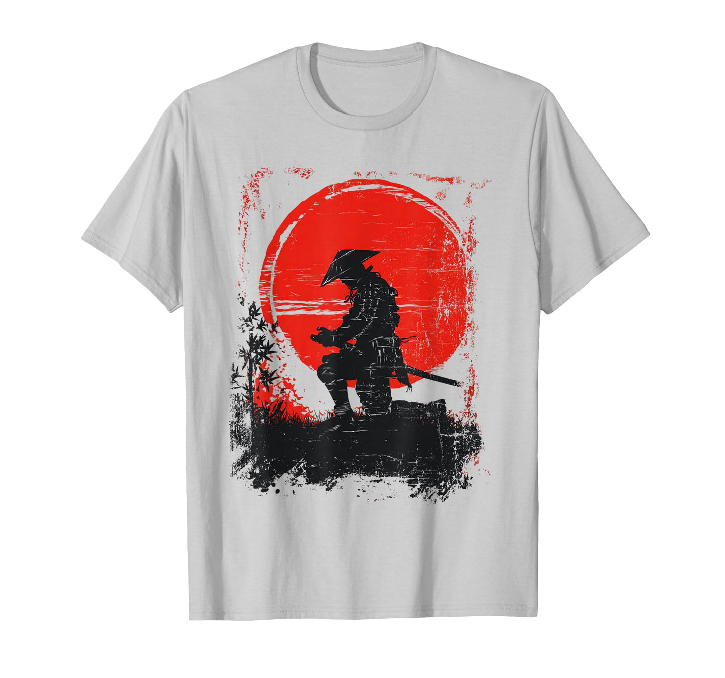 Retro Samurai Fighter Ukiyo Japan T-Shirt