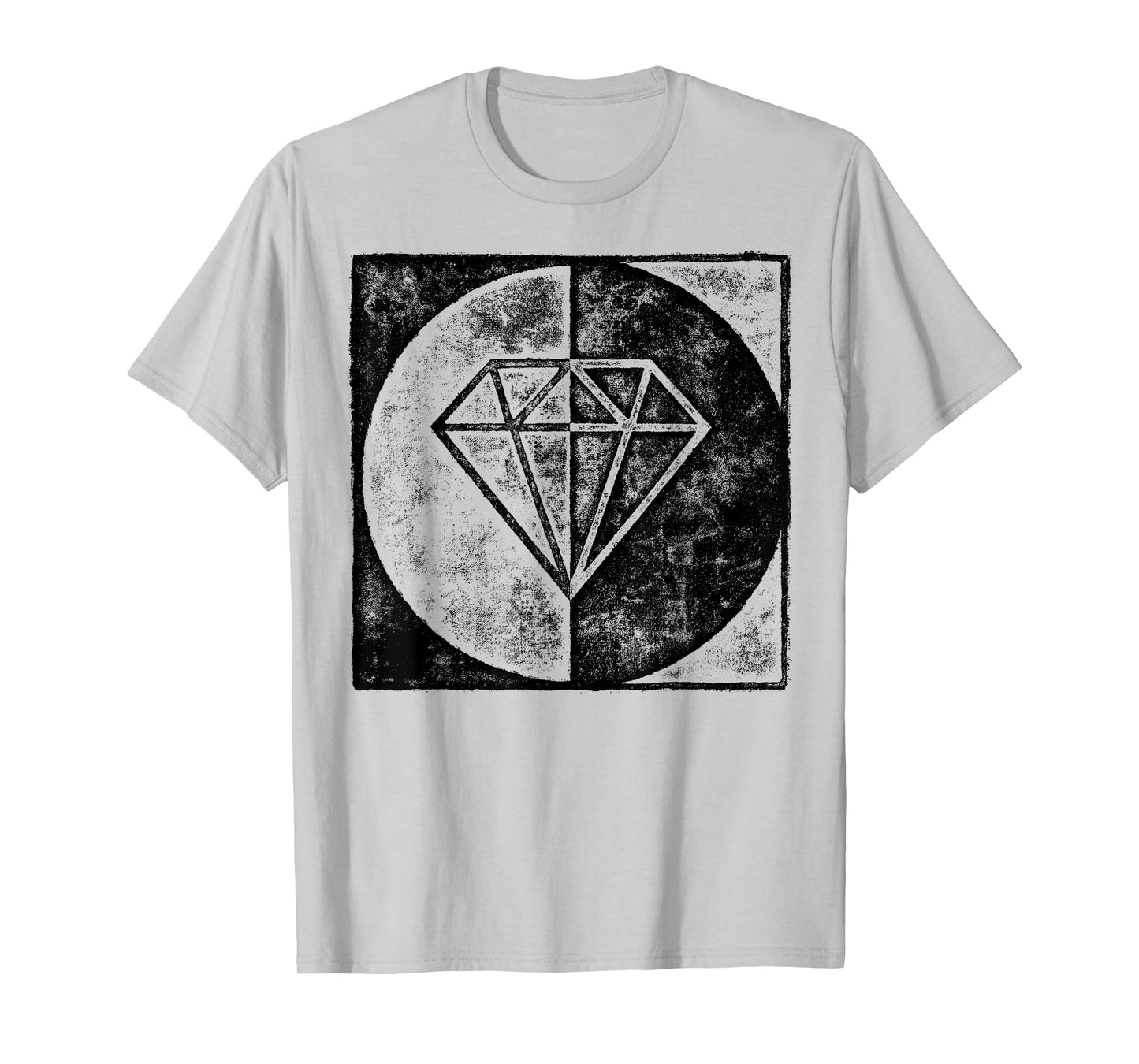 Black And White Rough Diamond T-Shirt