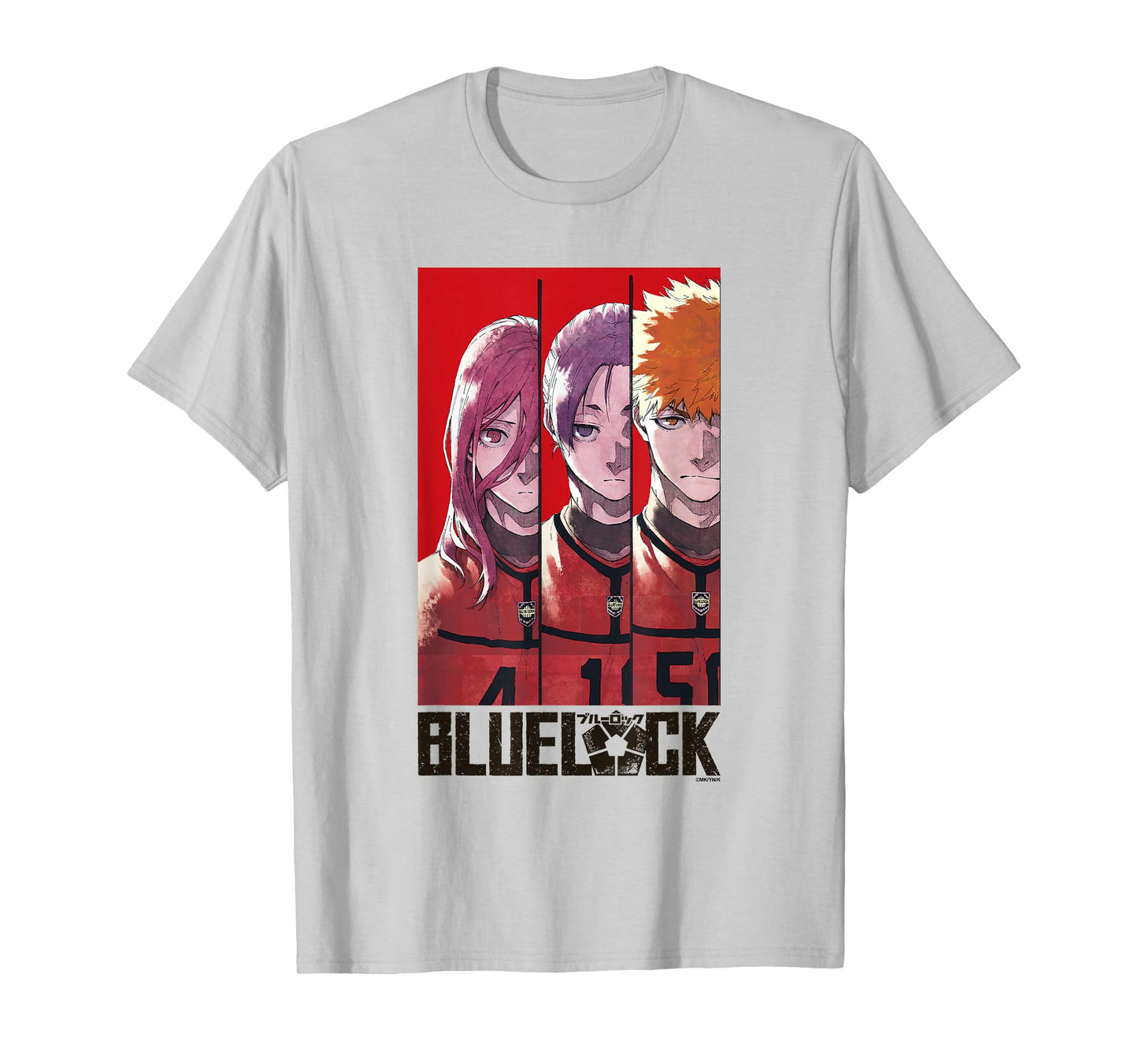 Blue Lock Chigiri Hyoma REO and Kunigami Split Epic Poster T-Shirt