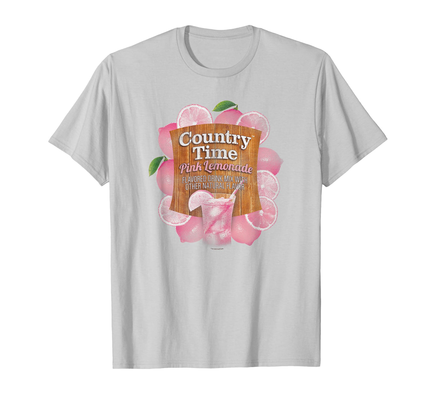 Country Time Pink Lemonade Classic Beverage Logo T-Shirt