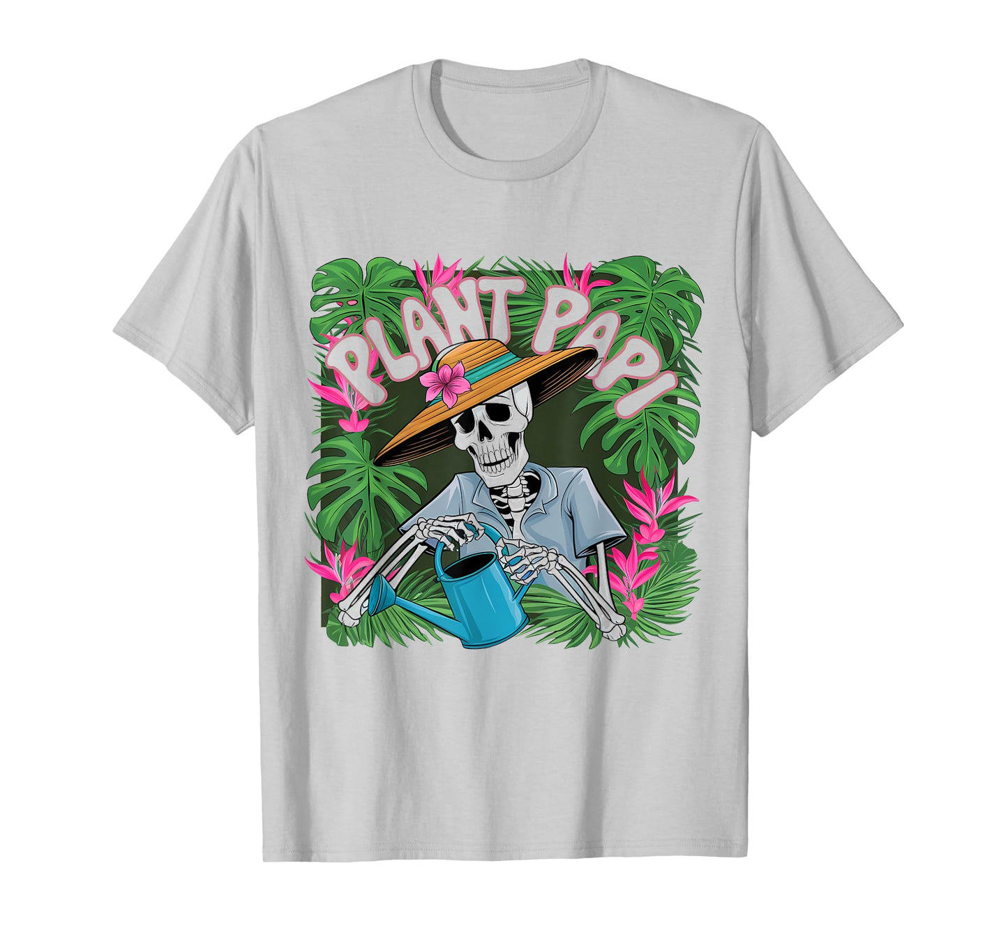 Funny Halloween Plant Papi Daddy Gardener Men & Women T-Shirt
