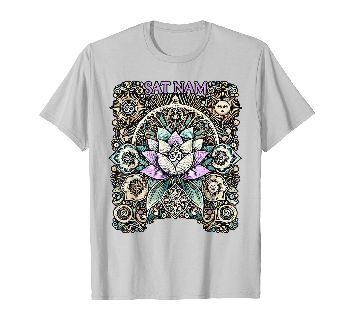 Sat Nam Kundalini Yoga Indian Meditation Yoga Lover Yogi T-Shirt