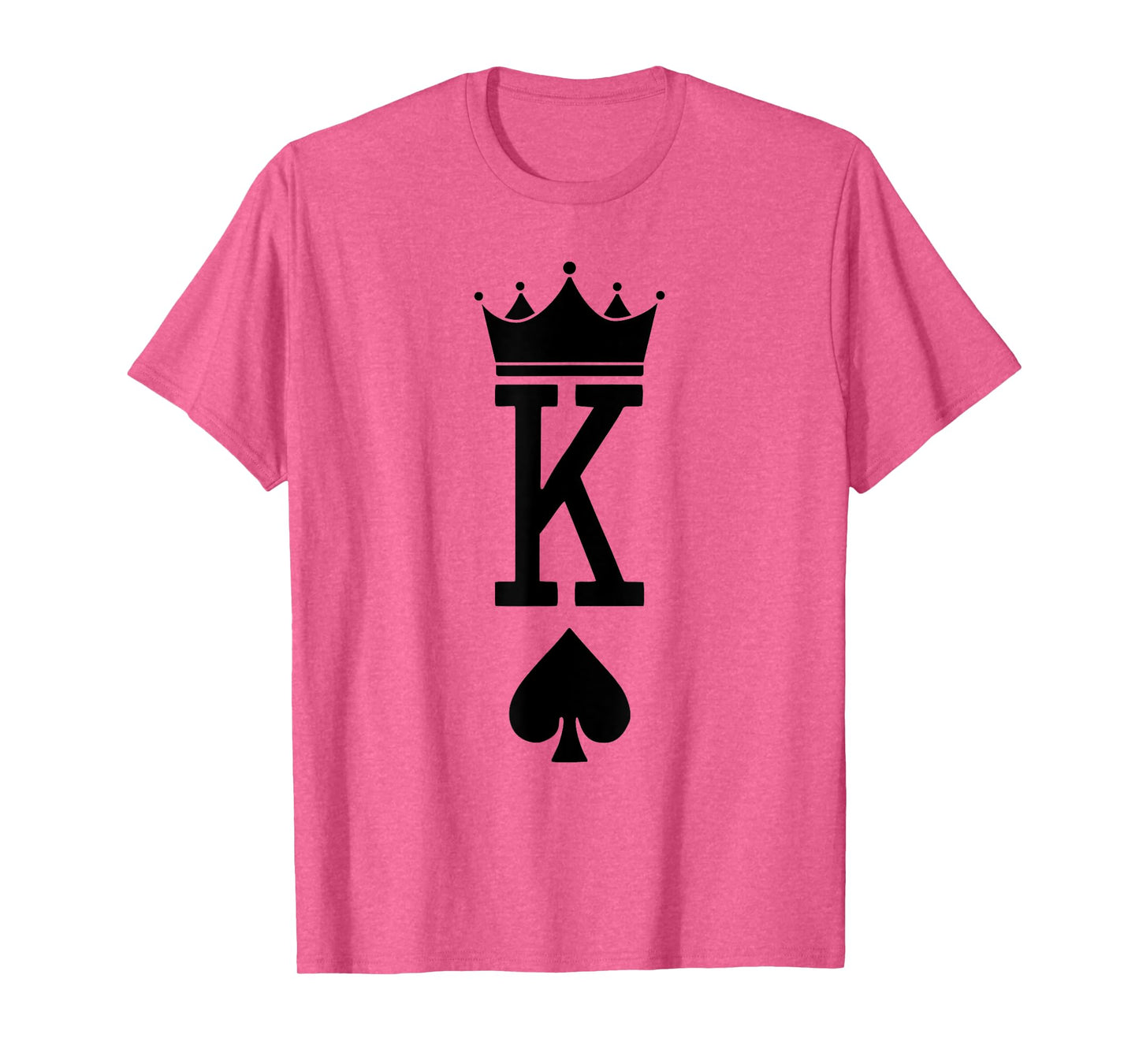 Mens King Spades Card Game Lover Dice Games Lover Card Symbols T-Shirt