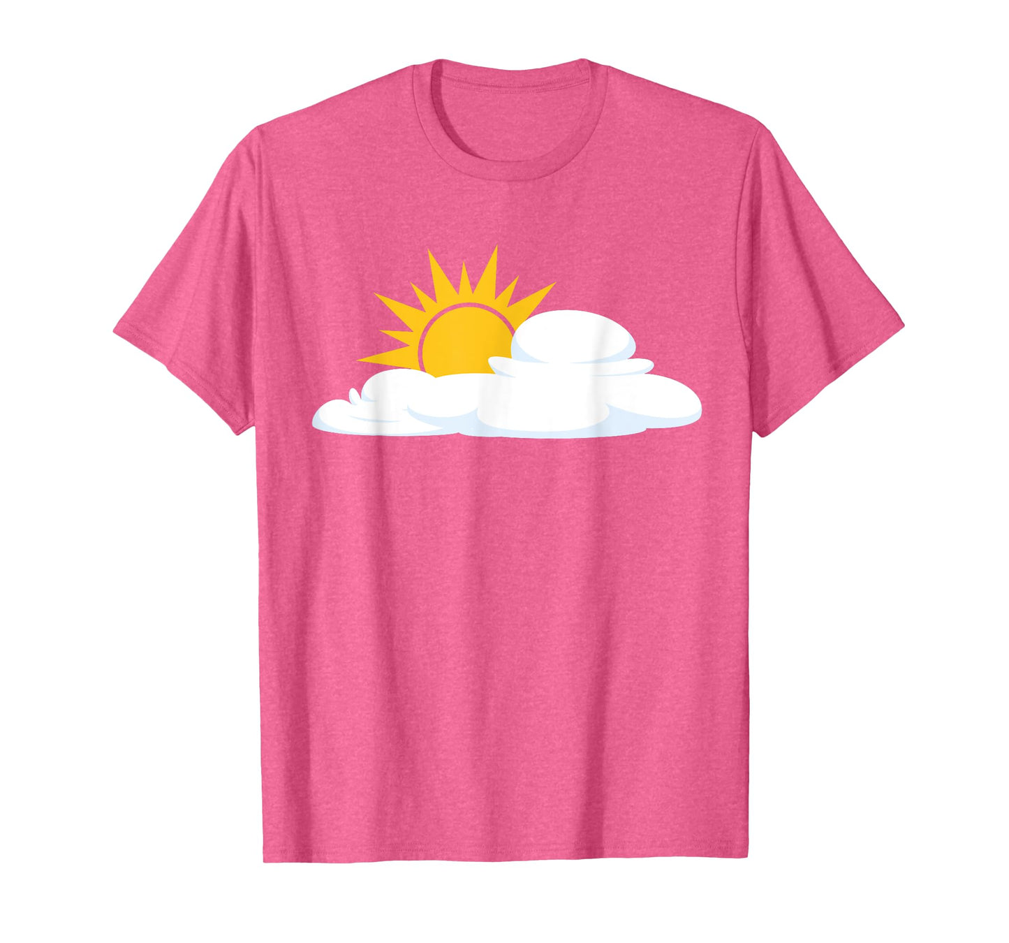 White Cloud With Sunshine Men Women Kids T-Shirt