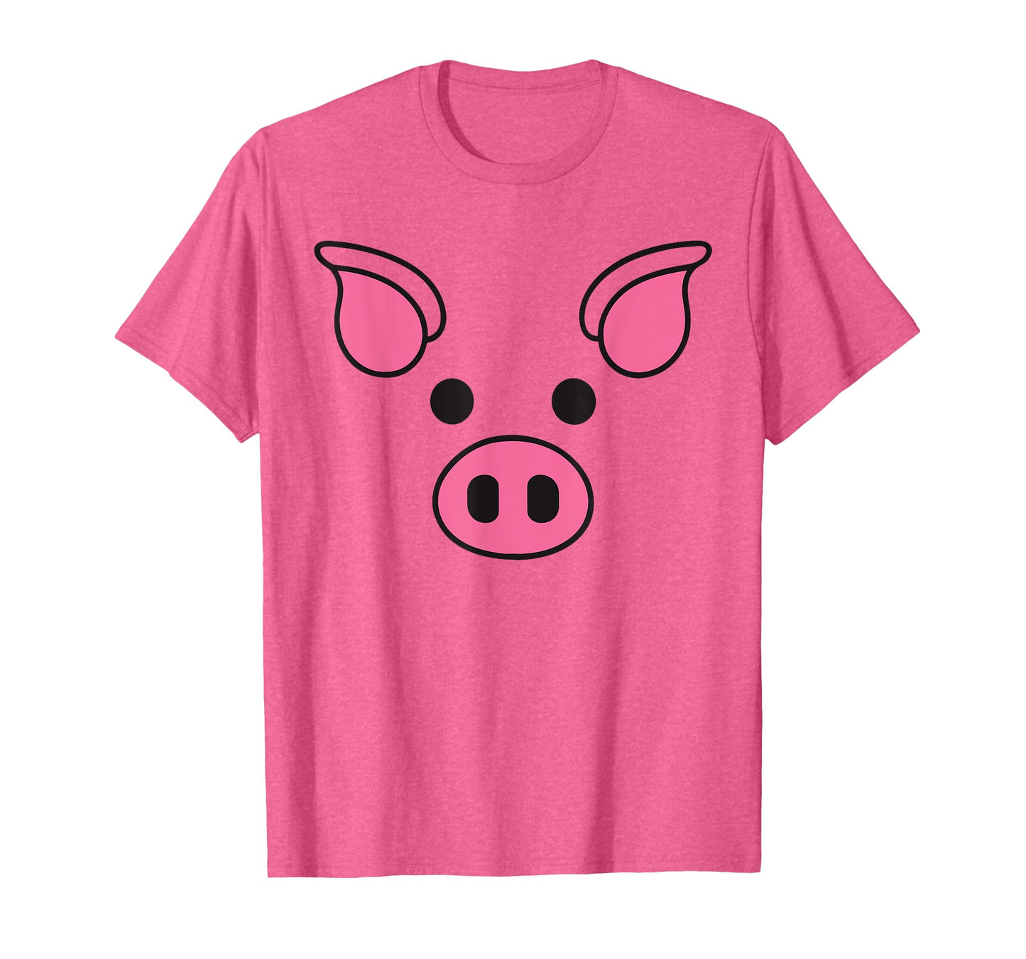 Pig Face Shirt Adult Kids Men Women Pig Face Costume T-Shirt