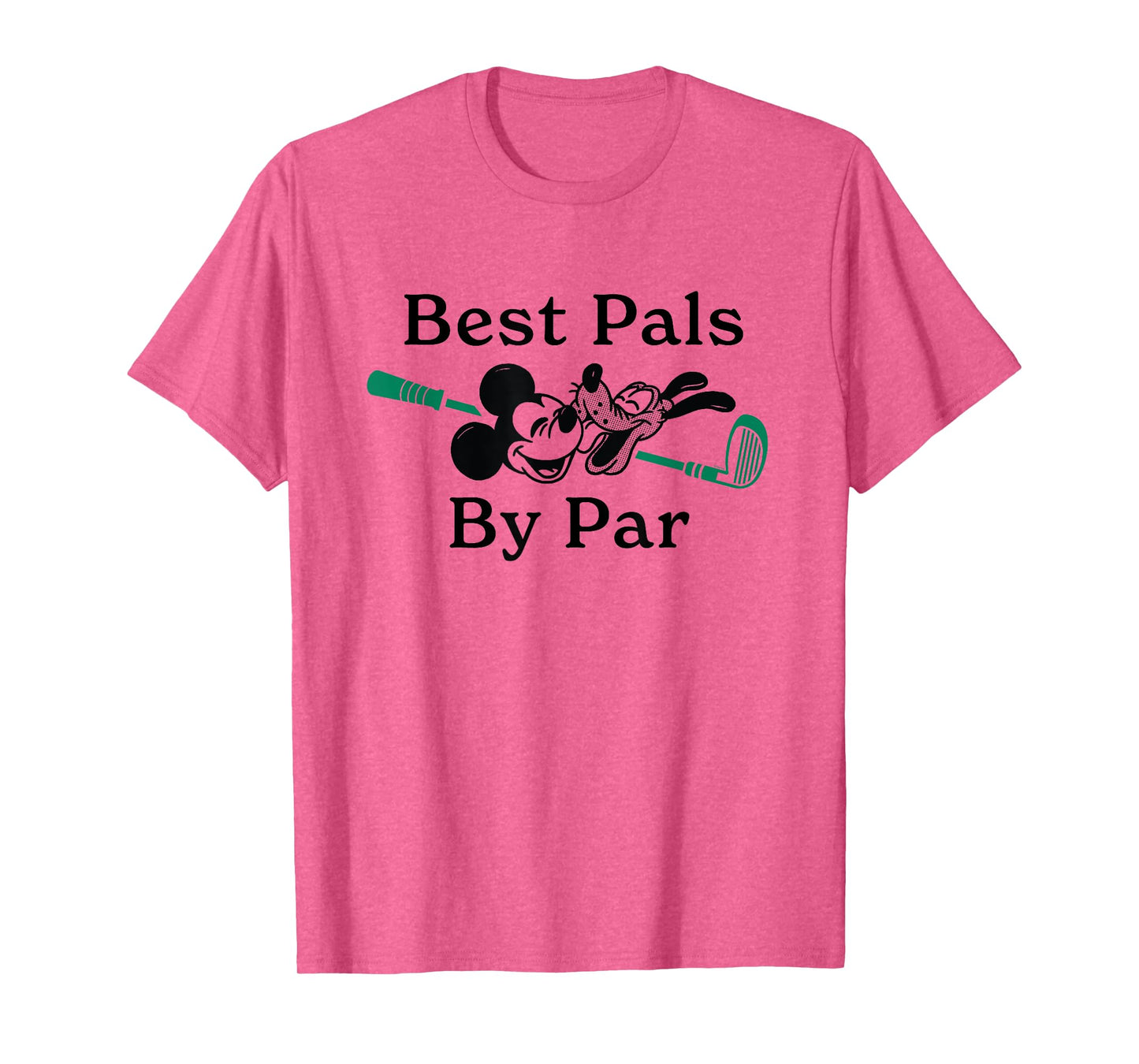 Disney Golf Mickey Mouse & Pluto "Best Pals by Par" Golfing T-Shirt