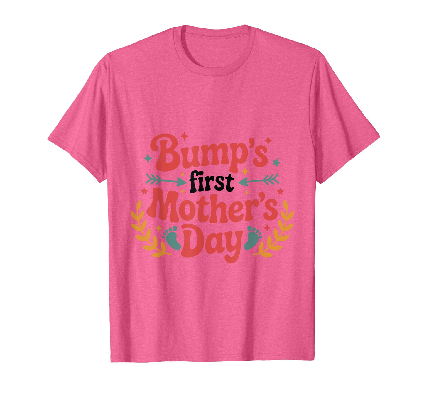 Bump’s First Mother's Day for a New Expecting Mom T-Shirt