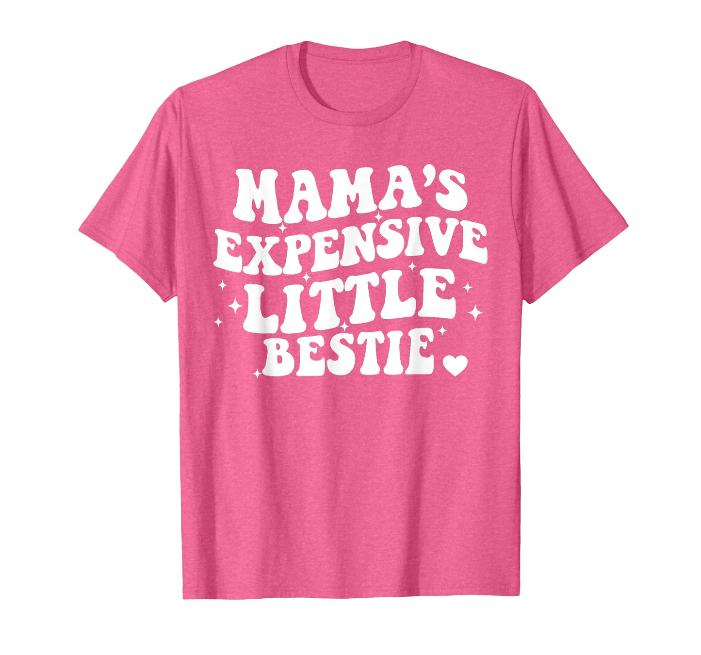 Mama's Little Expensive Bestie Mommy And Me Matching T-Shirt