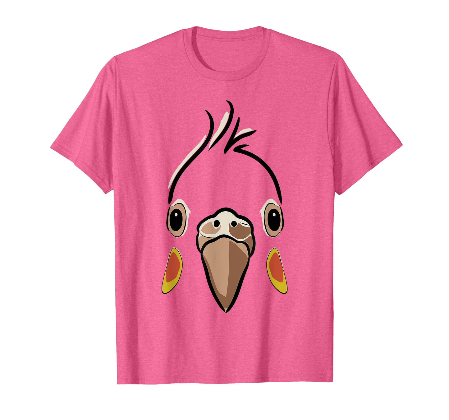 Halloween Cockatiel Face Tshirt Costume Kids Cute Themed T-Shirt