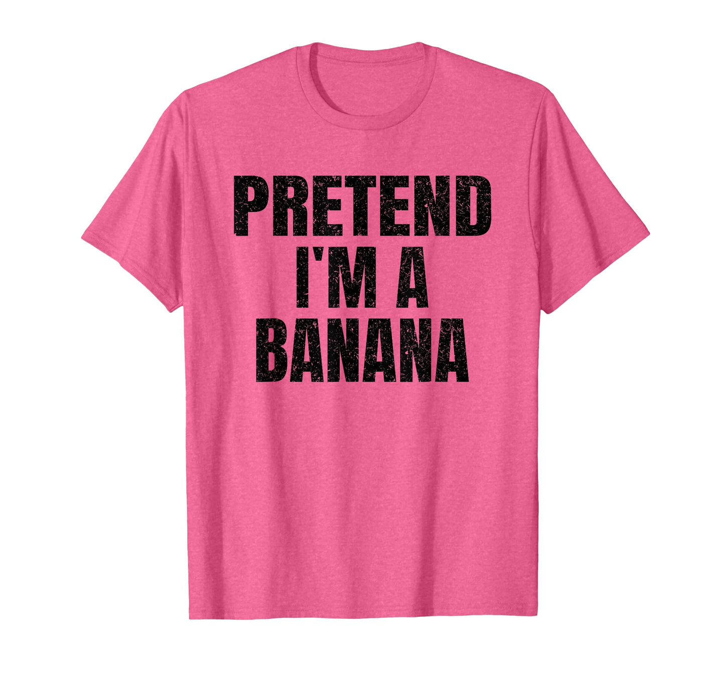 Pretend I'm A Banana Easy Halloween Costume Family Group T-Shirt