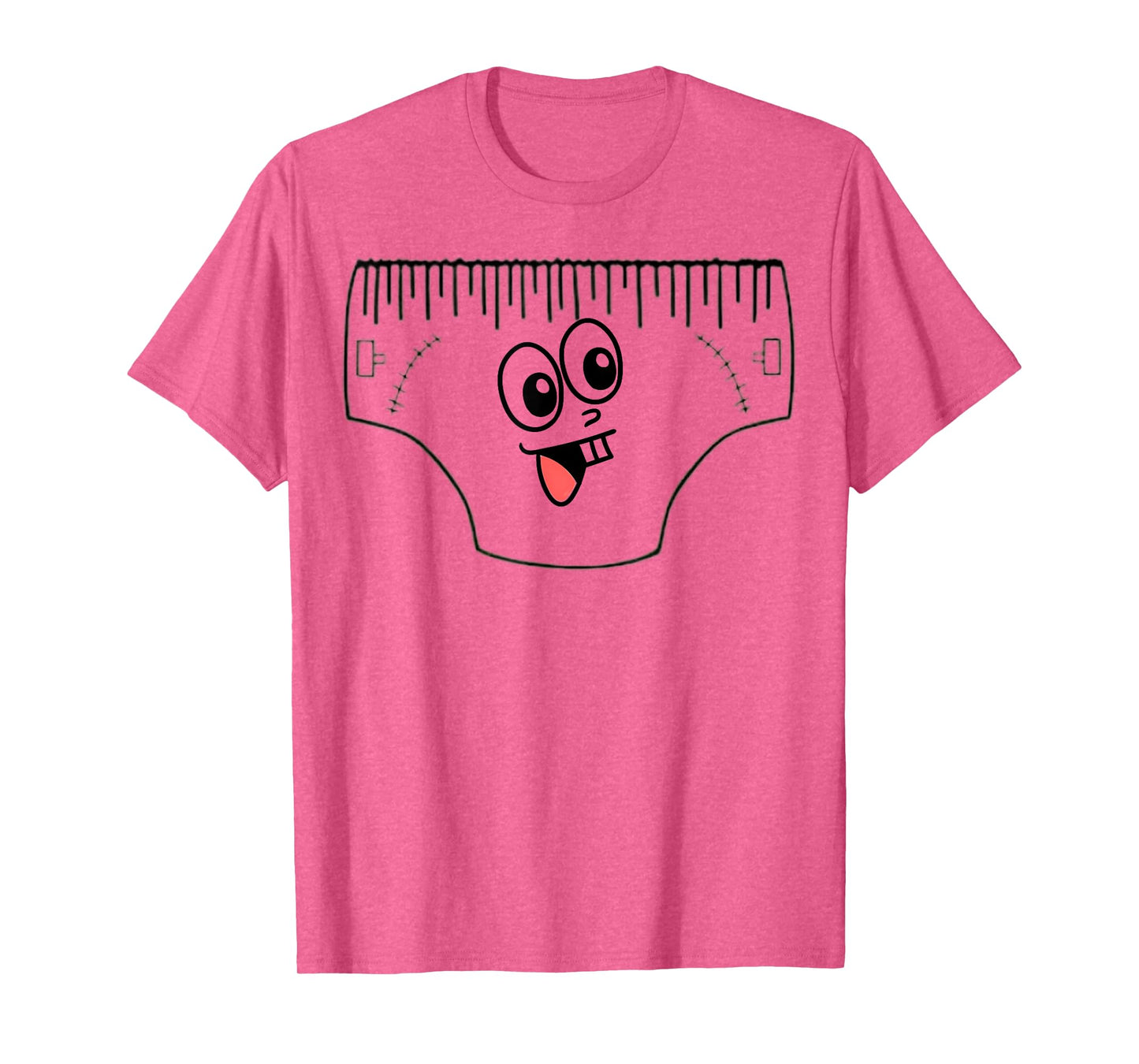 Funny Creepy Pair Of Underwear Face Costume T-Shirt