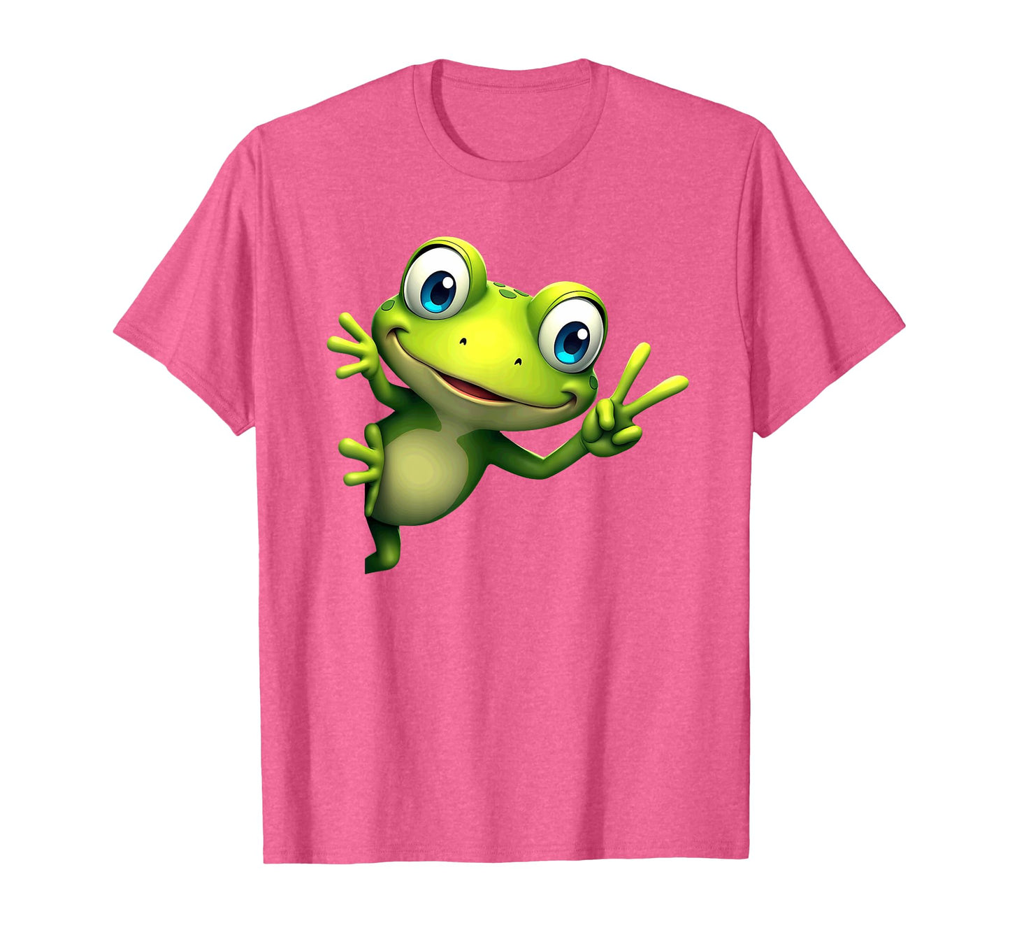 Cute Frog Peace Sign T-Shirt
