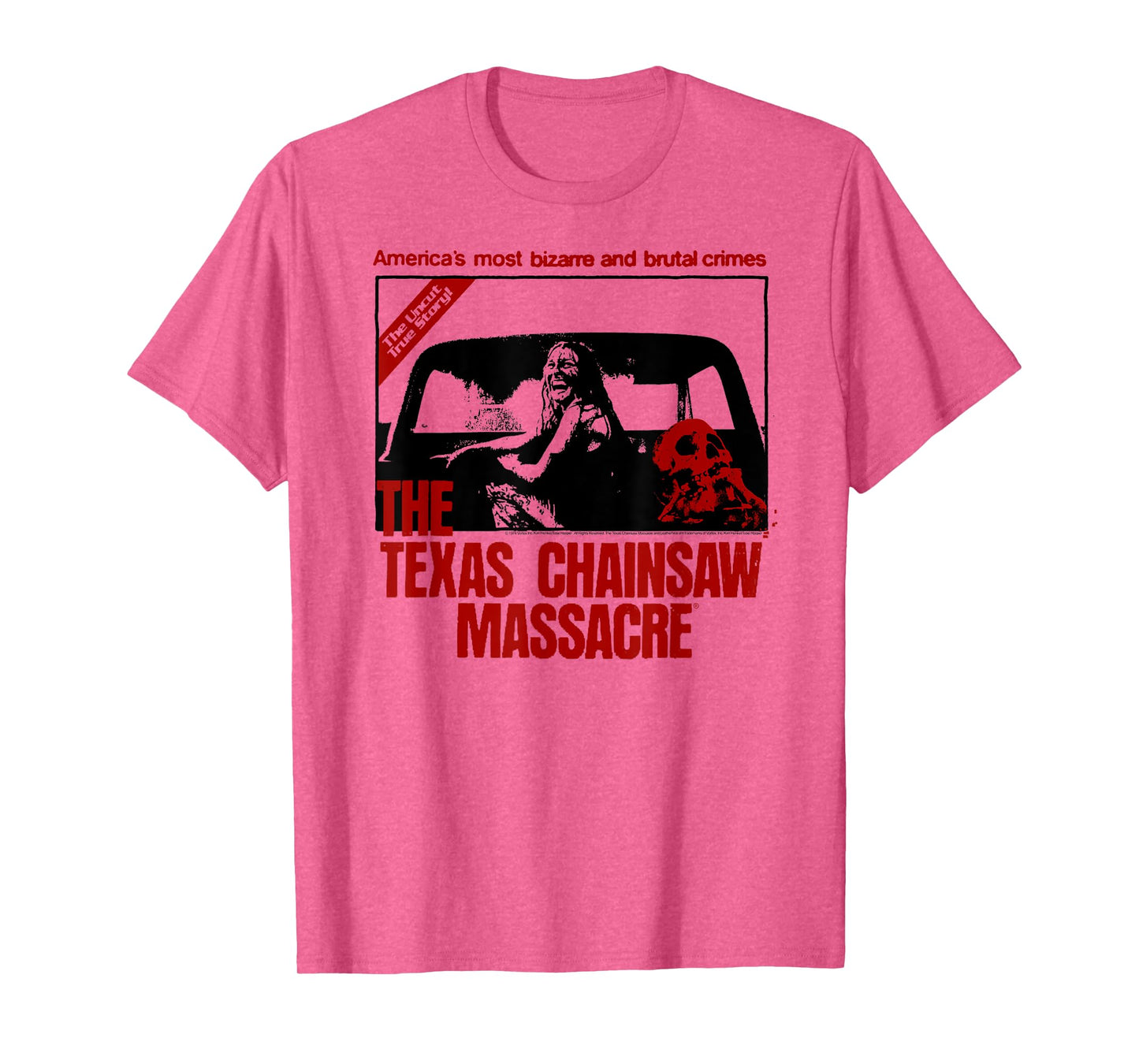 The Texas Chainsaw Massacre Back of Truck Sally Horror T-Shirt