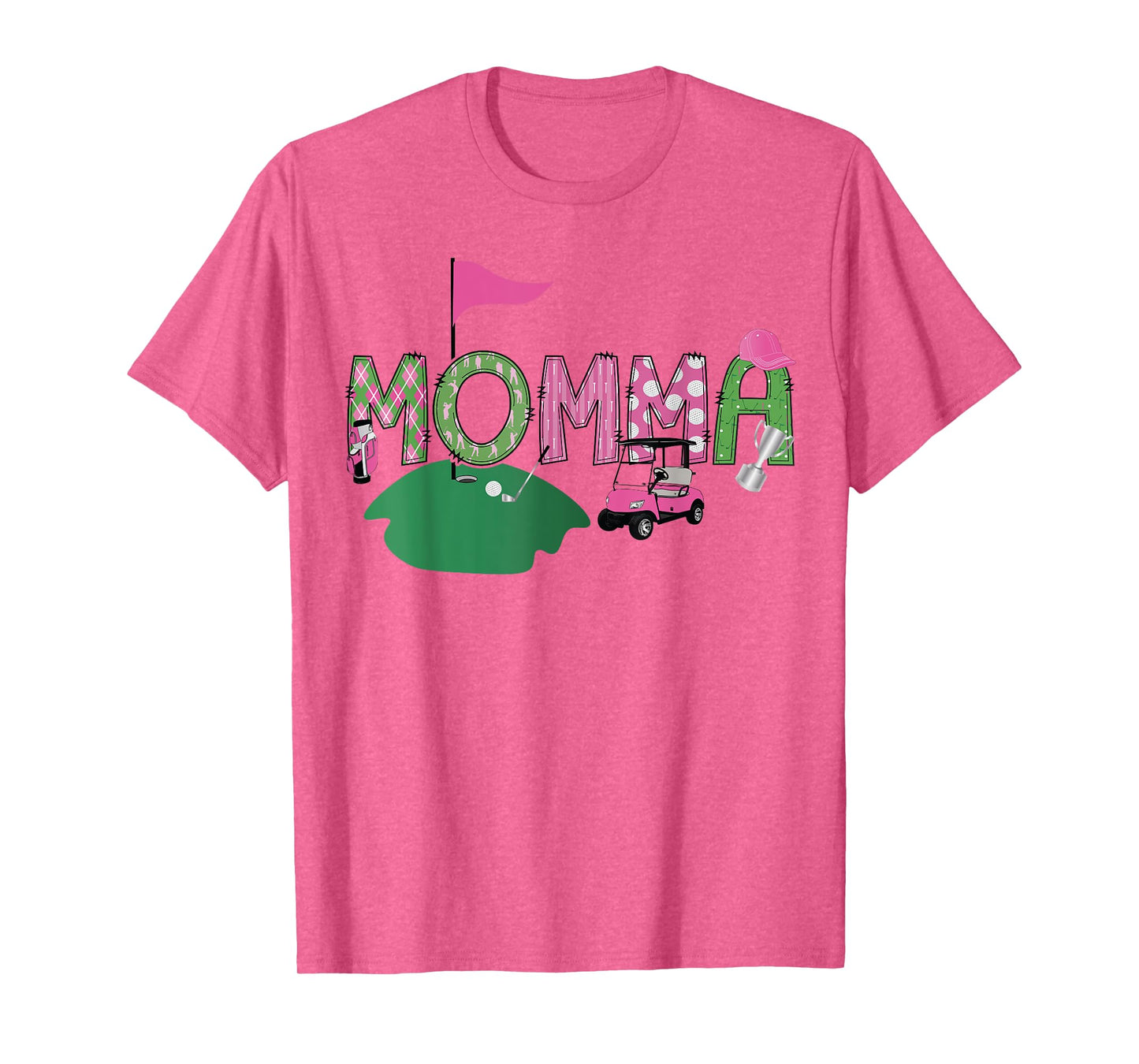 Golf Momma Hole In One Golf 1St Birthday Party T-Shirt