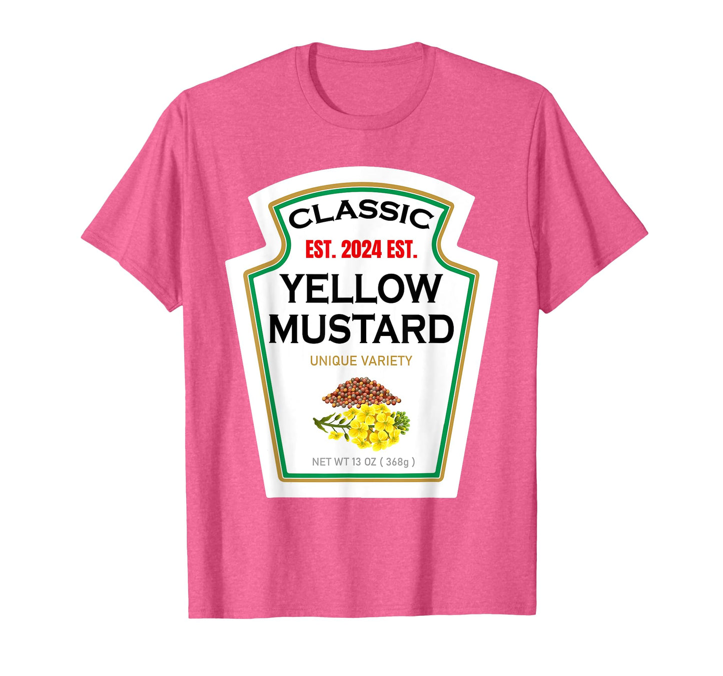 Yellow Mustard DIY Halloween Costume Couples & Group Mayo T-Shirt