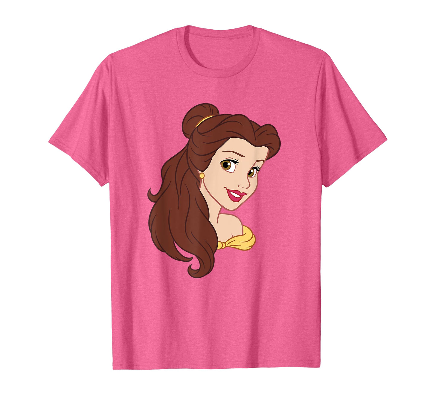 Disney Beauty and the Beast Princess Belle Big Face Costume T-Shirt