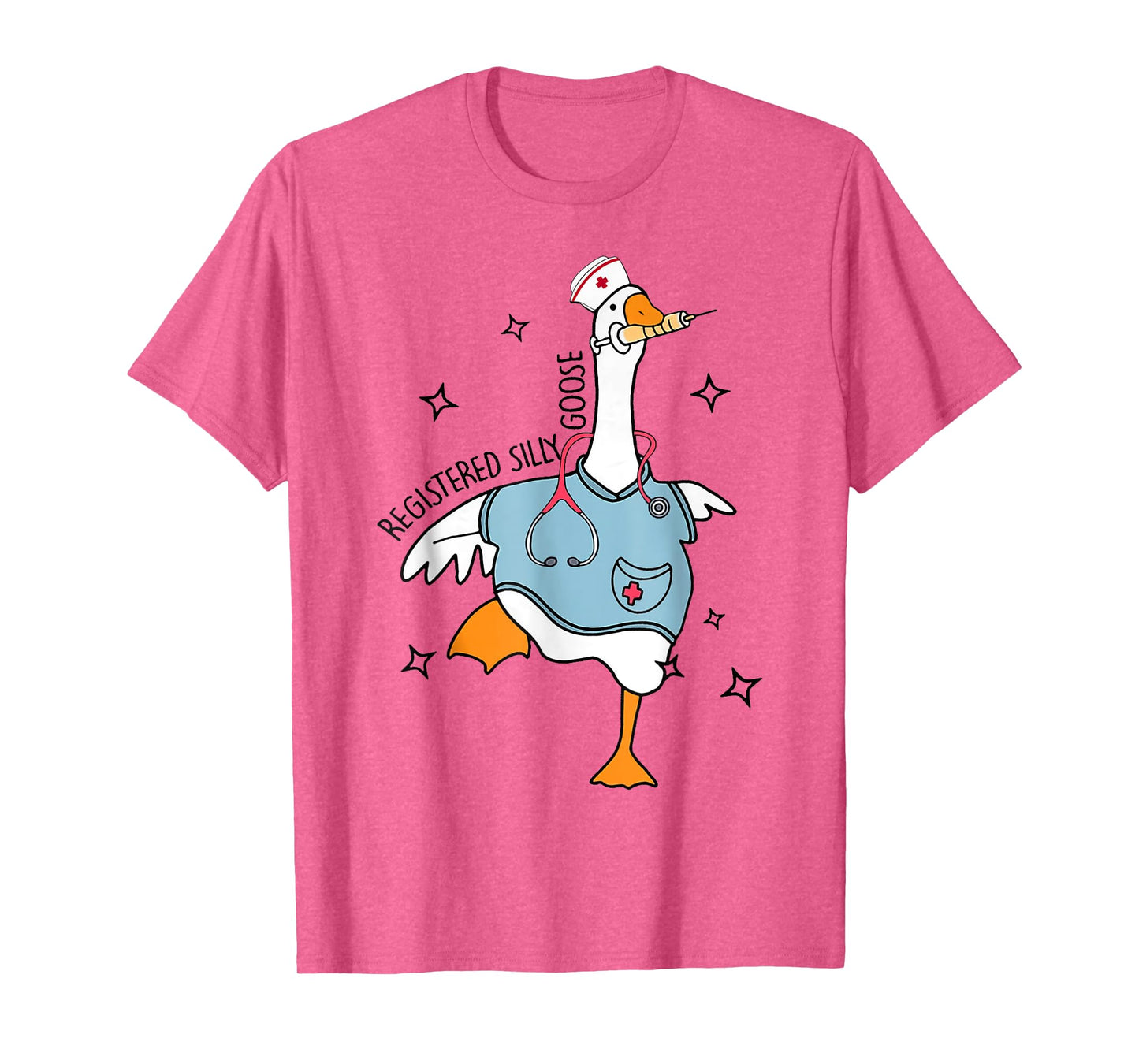 Nurse Registered Silly Goose Nursing School for Nursing T-Shirt