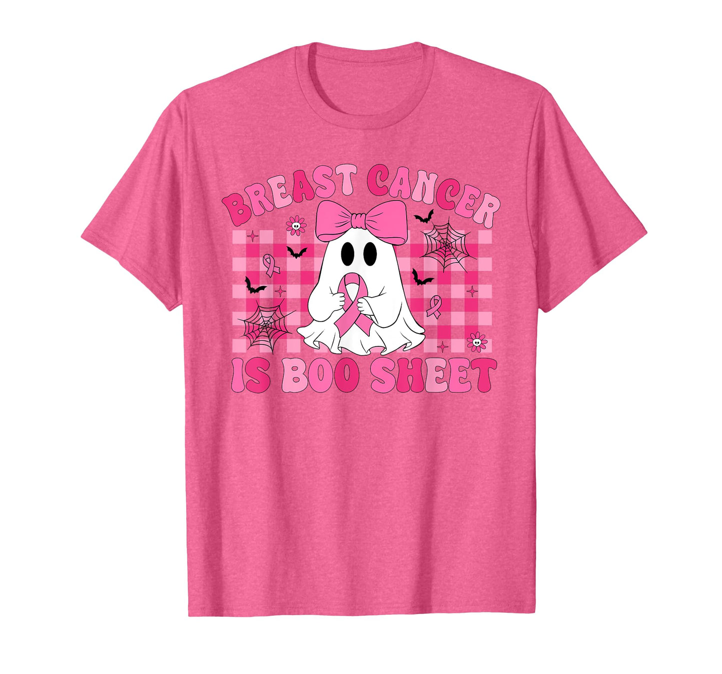 Breast Cancer Is Boo Sheet Breast Cancer Awareness Halloween T-Shirt