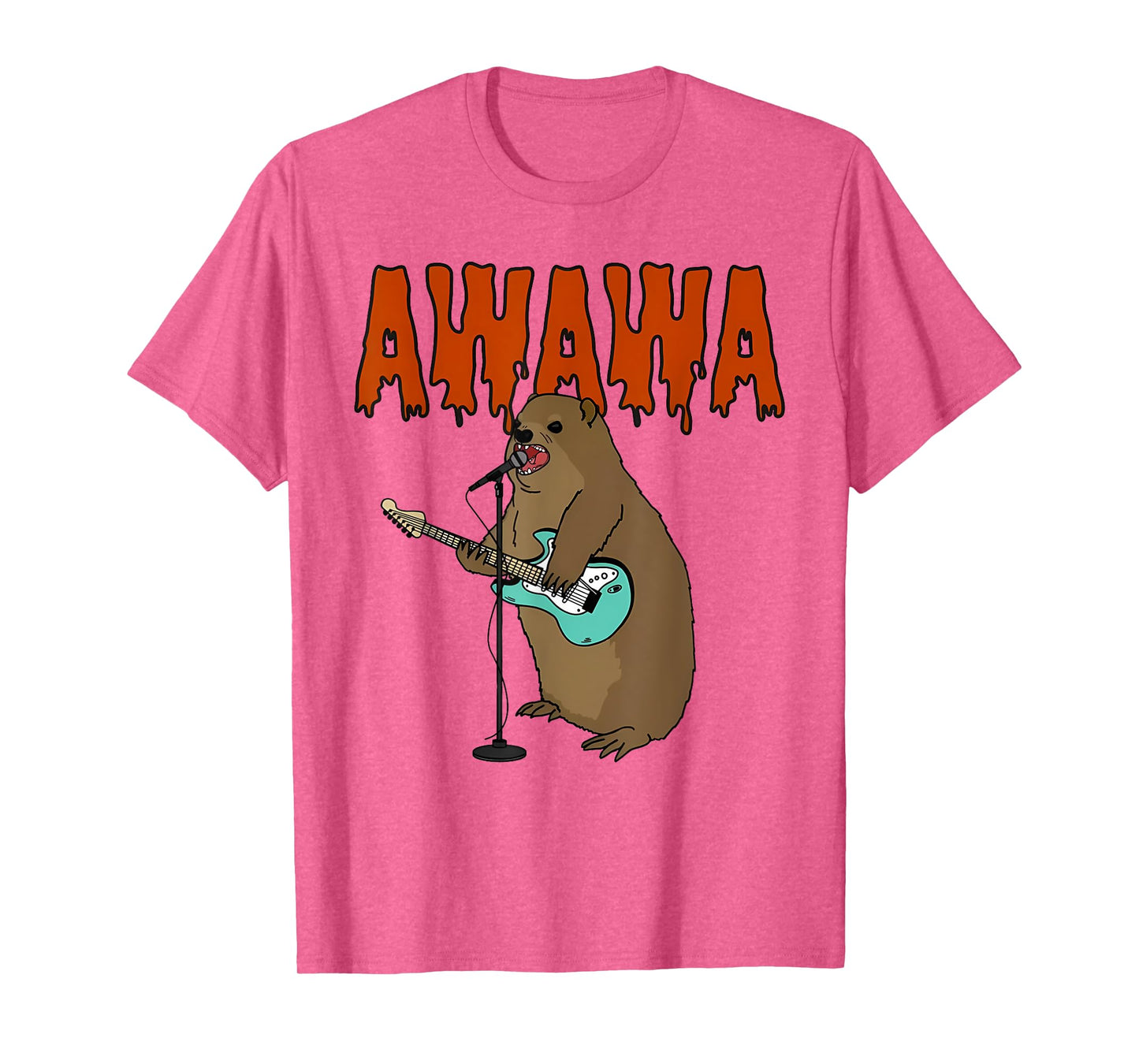 Mama Funny Hyrax Screaming Mom Hyrax Meme Animal T-Shirt