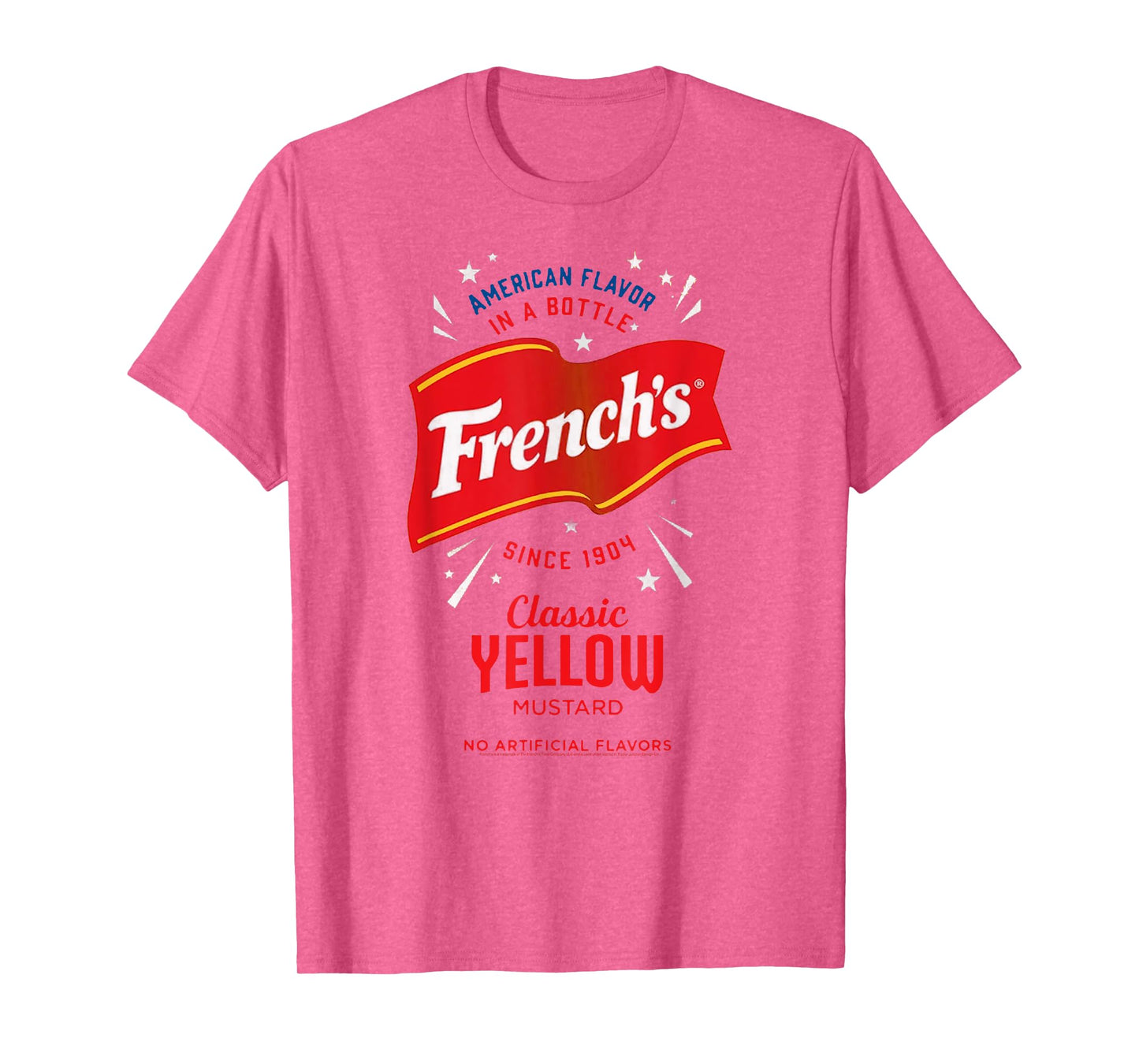 French's Classic Yellow Mustard Label Foodie Costume T-Shirt