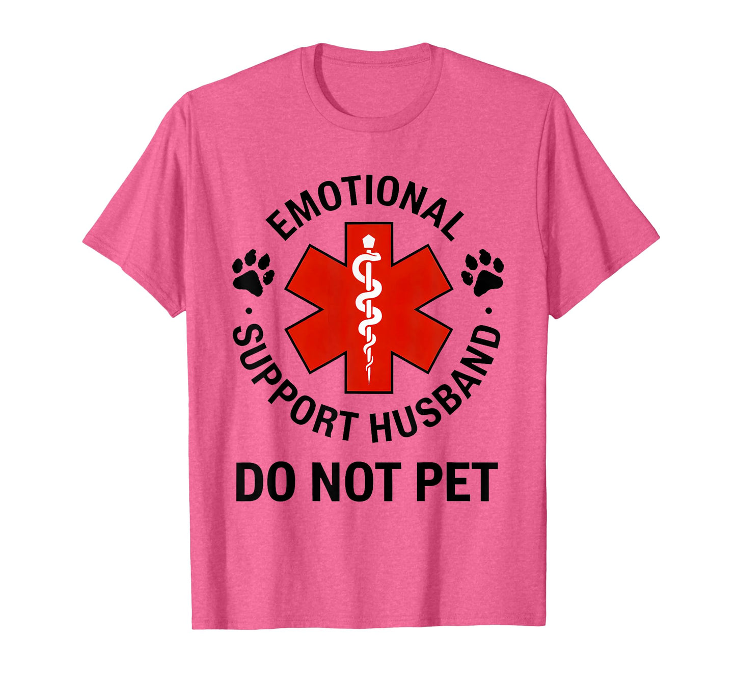 emotional support husband do not pet T-Shirt