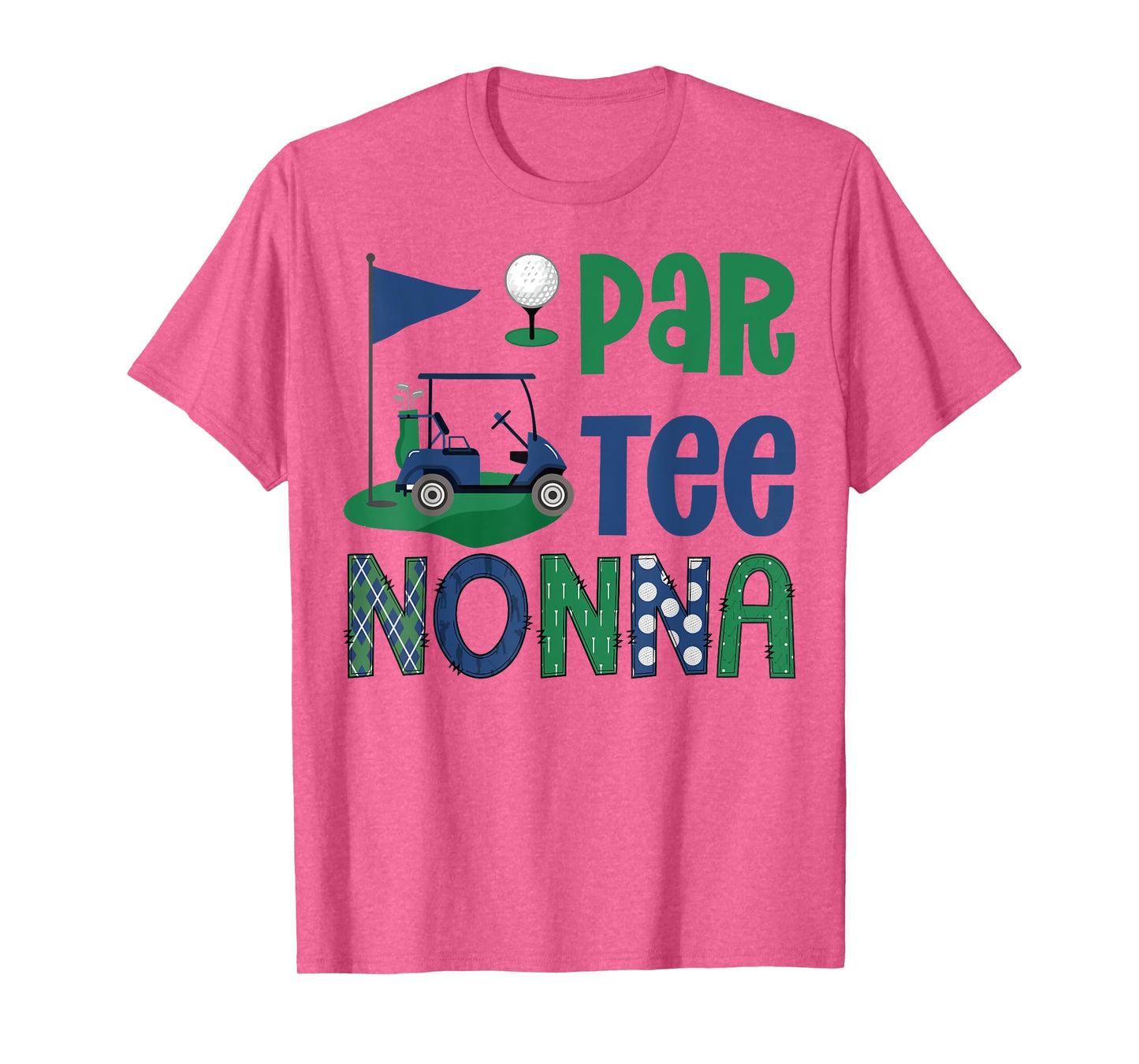 Par-Tee Nonna Golf Lover Birthday Party Family Matching T-Shirt