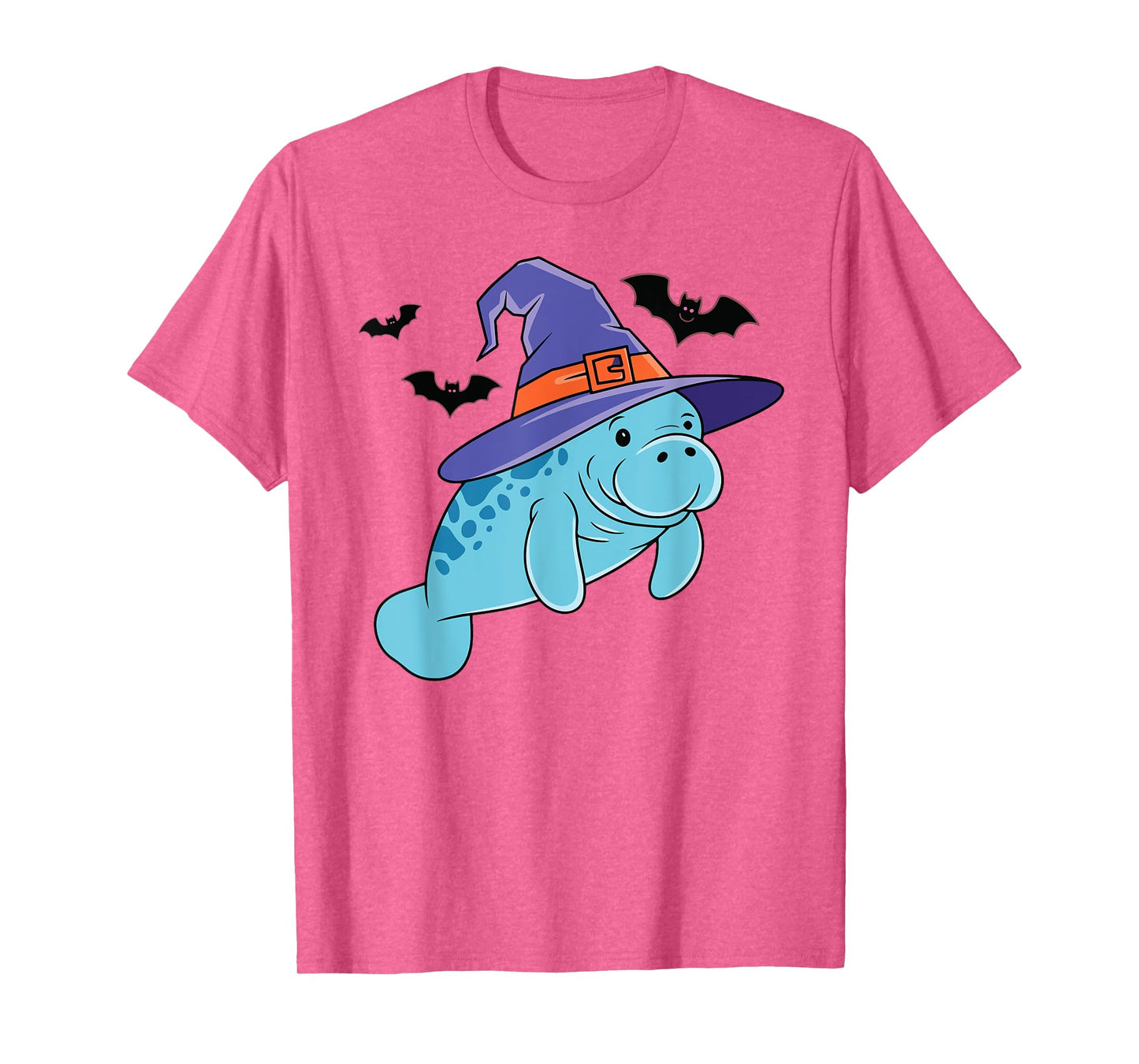 Lazy Witch Manatee Halloween Sea Cow Costume Kids T-Shirt