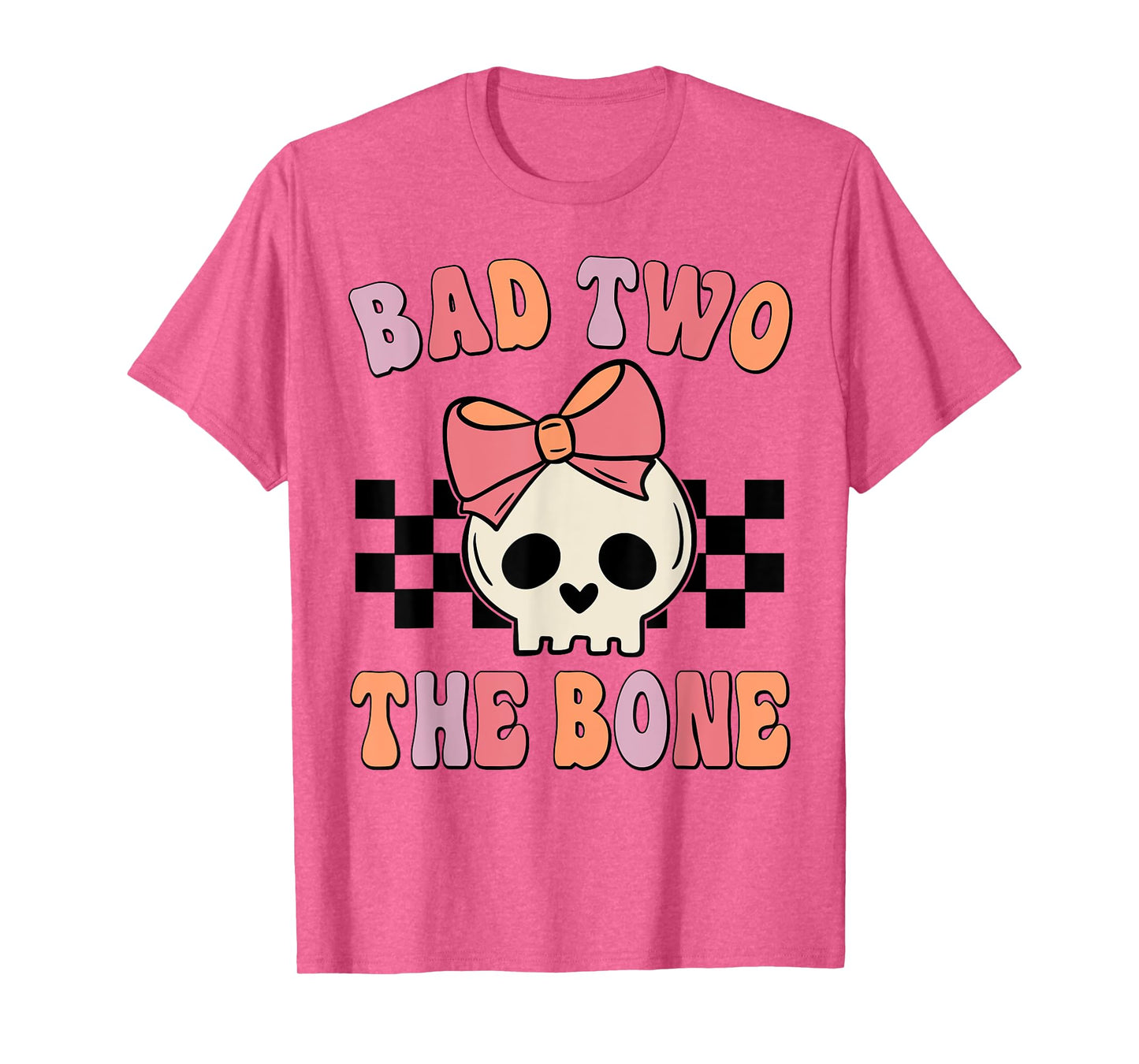 Bad Two the Bone Birthday 2 Years Old Birthday Kid Girl T-Shirt
