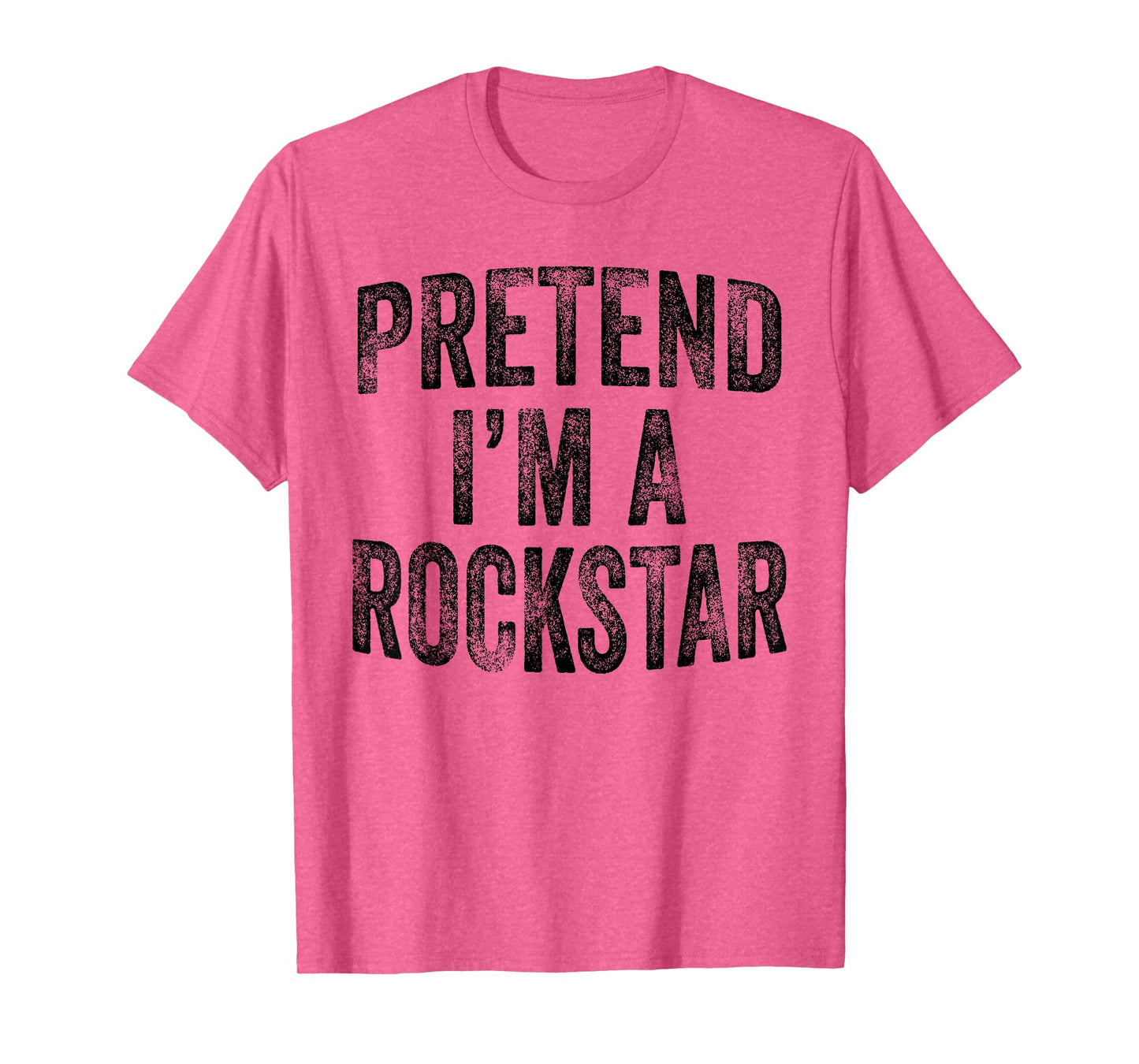 Pretend I'm A Rockstar Family Halloween Rock Star Costume T-Shirt