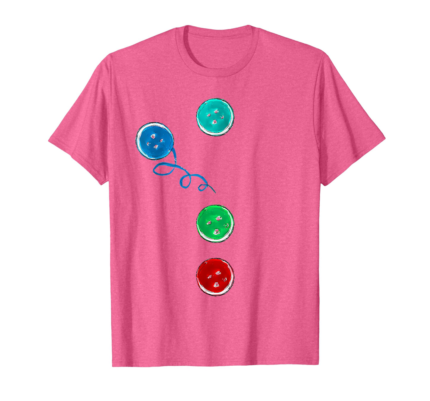 Four Groovy Buttons Blue Cat Funny Halloween Costume Kid T-Shirt