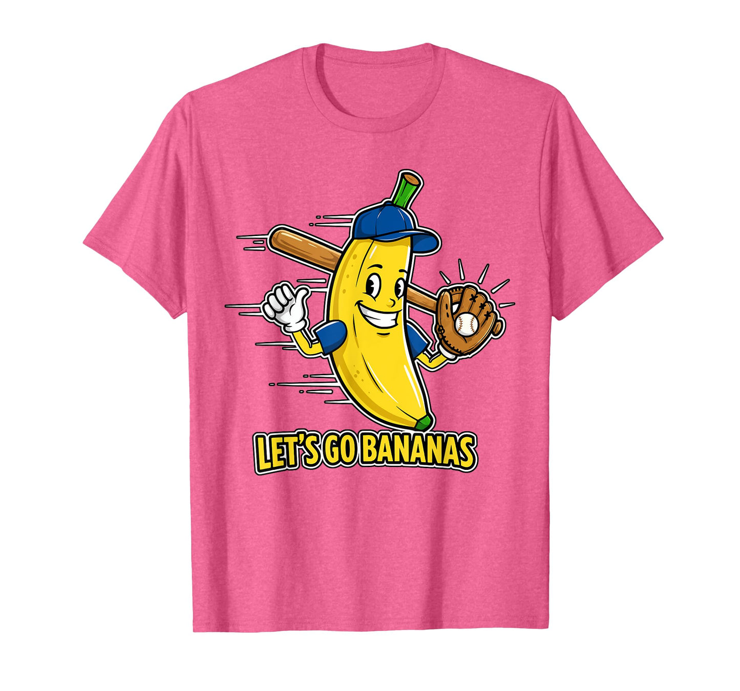 Funny Banana Shirts Gift Fruit Lovers Boys Lets Go Bananas T-Shirt
