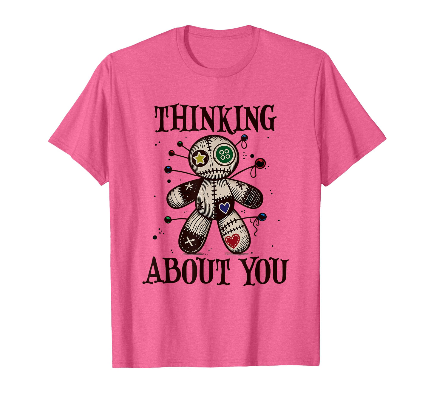 Thinking about you, Voodoo Doll T-Shirt