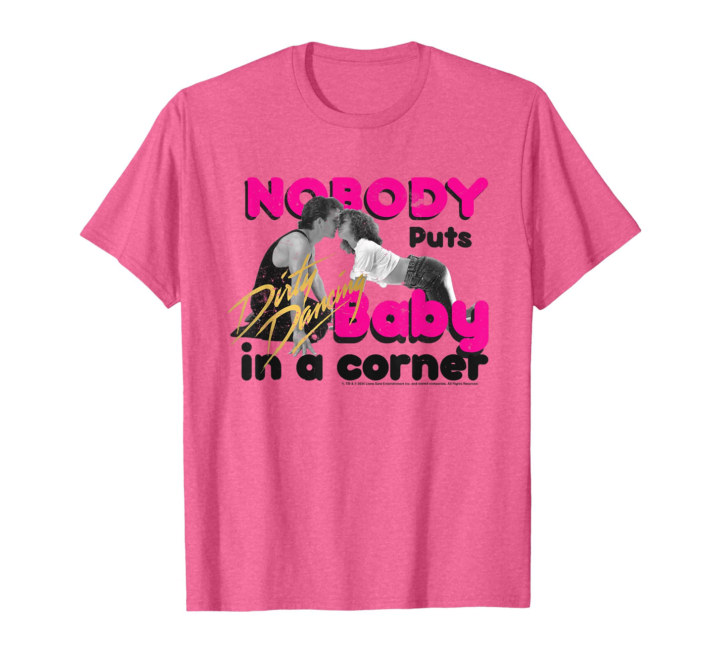 Dirty Dancing Nobody Puts Baby In A Corner Johnny & Baby T-Shirt