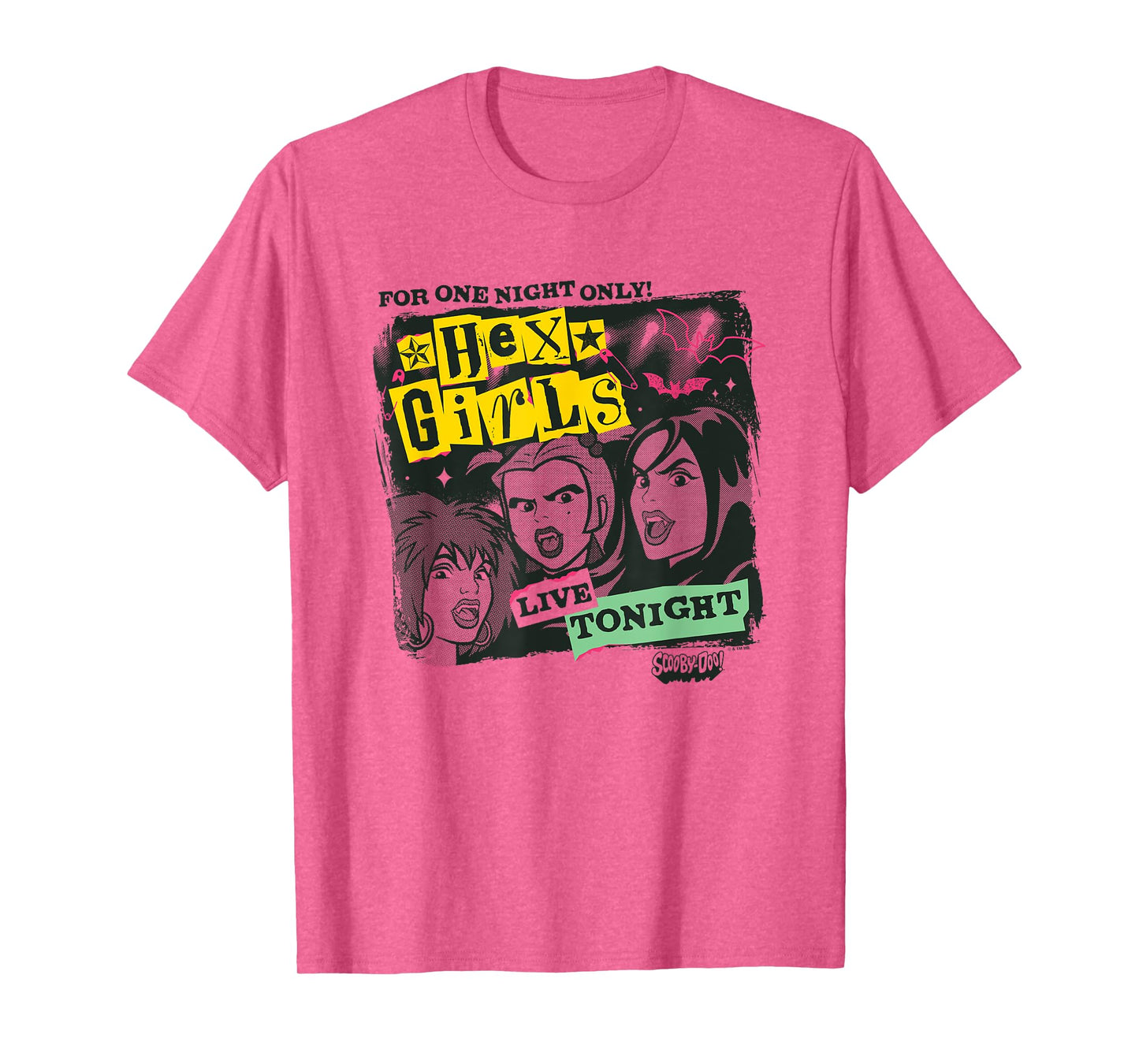 Scooby-Doo Hex Girls For One Night Only! Live Tonight Logo T-Shirt