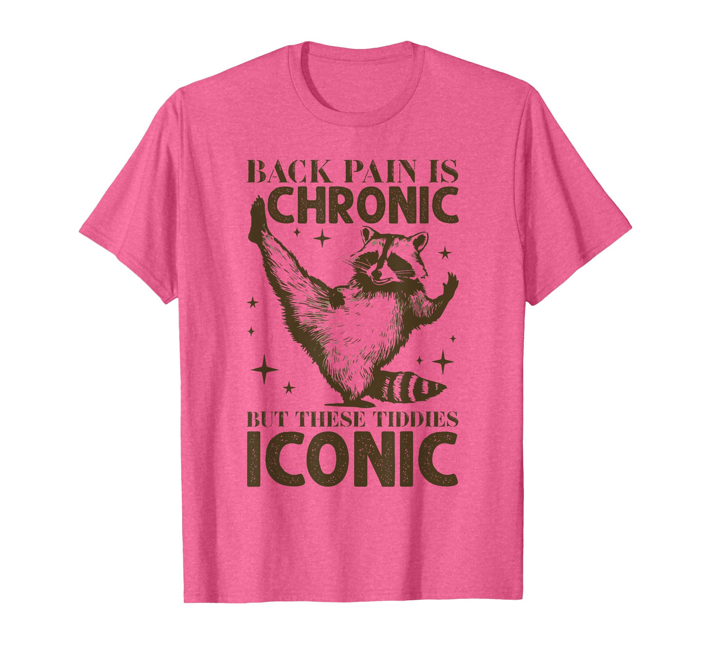 Funny Back Pain Is Chronic But These Tiddies Are Iconic T-Shirt