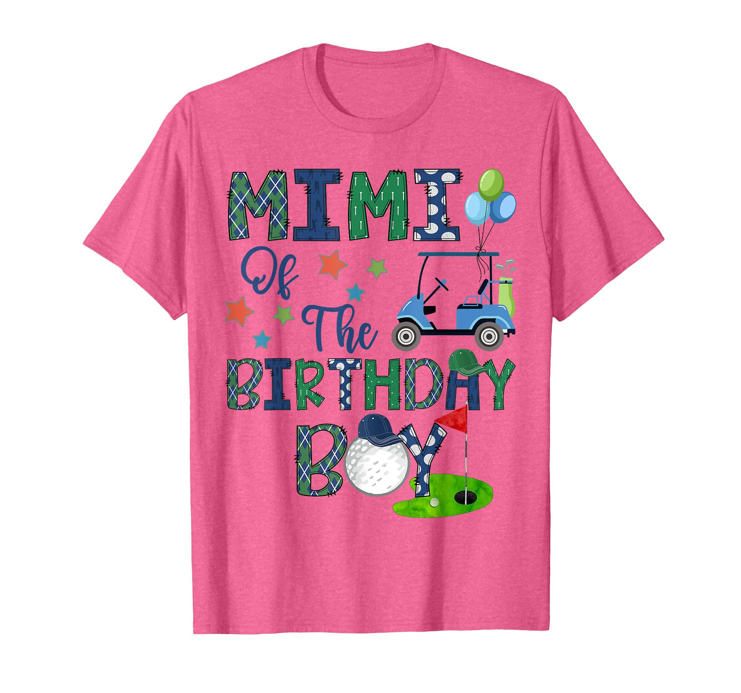 Mimi Of The Birthday Boy Hole In One Golf Lover T-Shirt